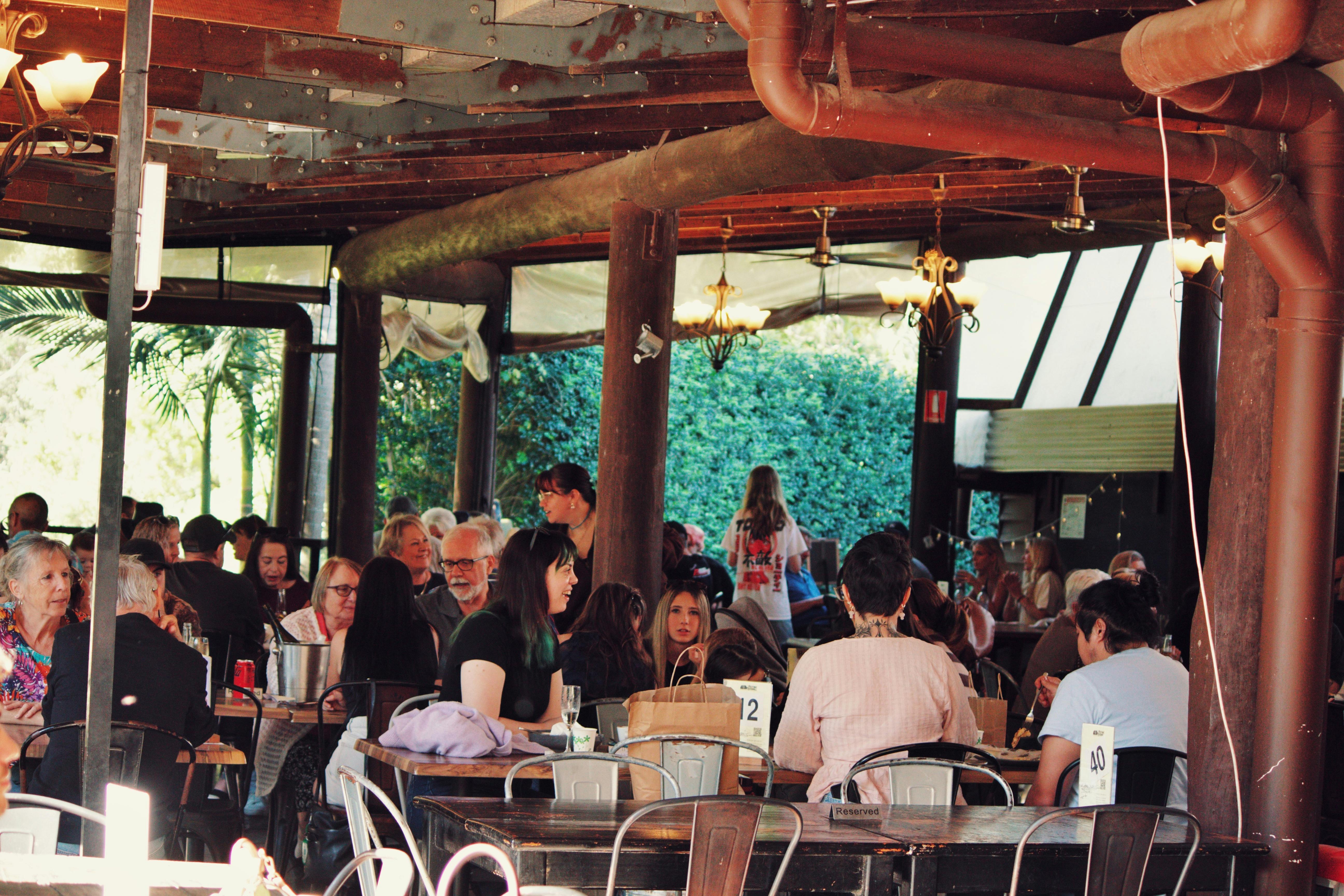 cafe area