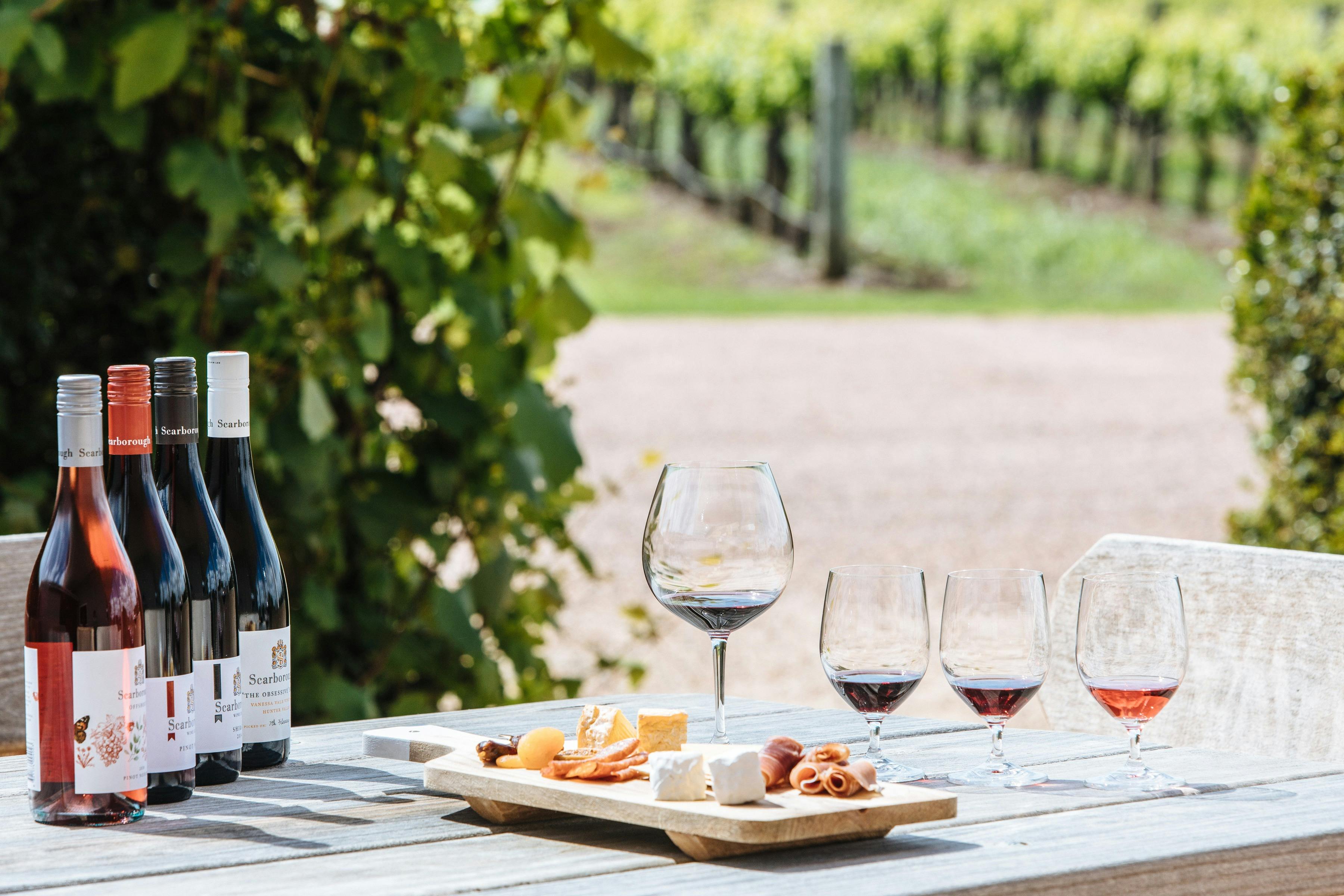 tasting at Scarborough on Hermitage