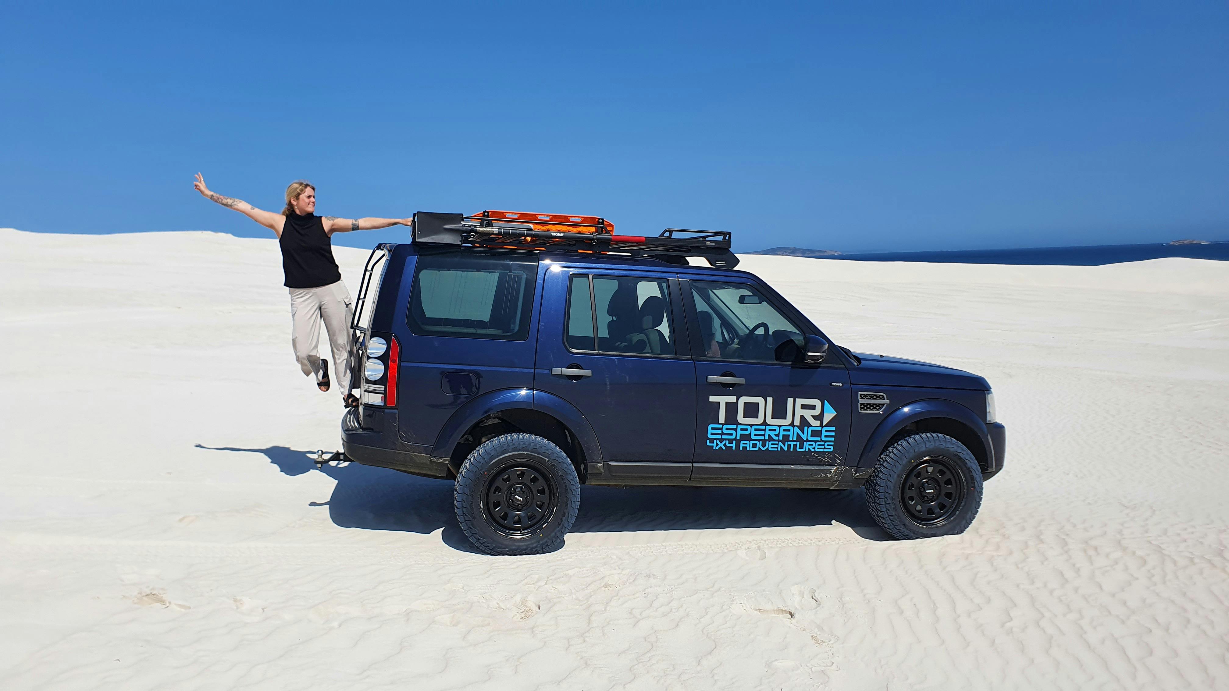 Enjoying the Sand Dunes