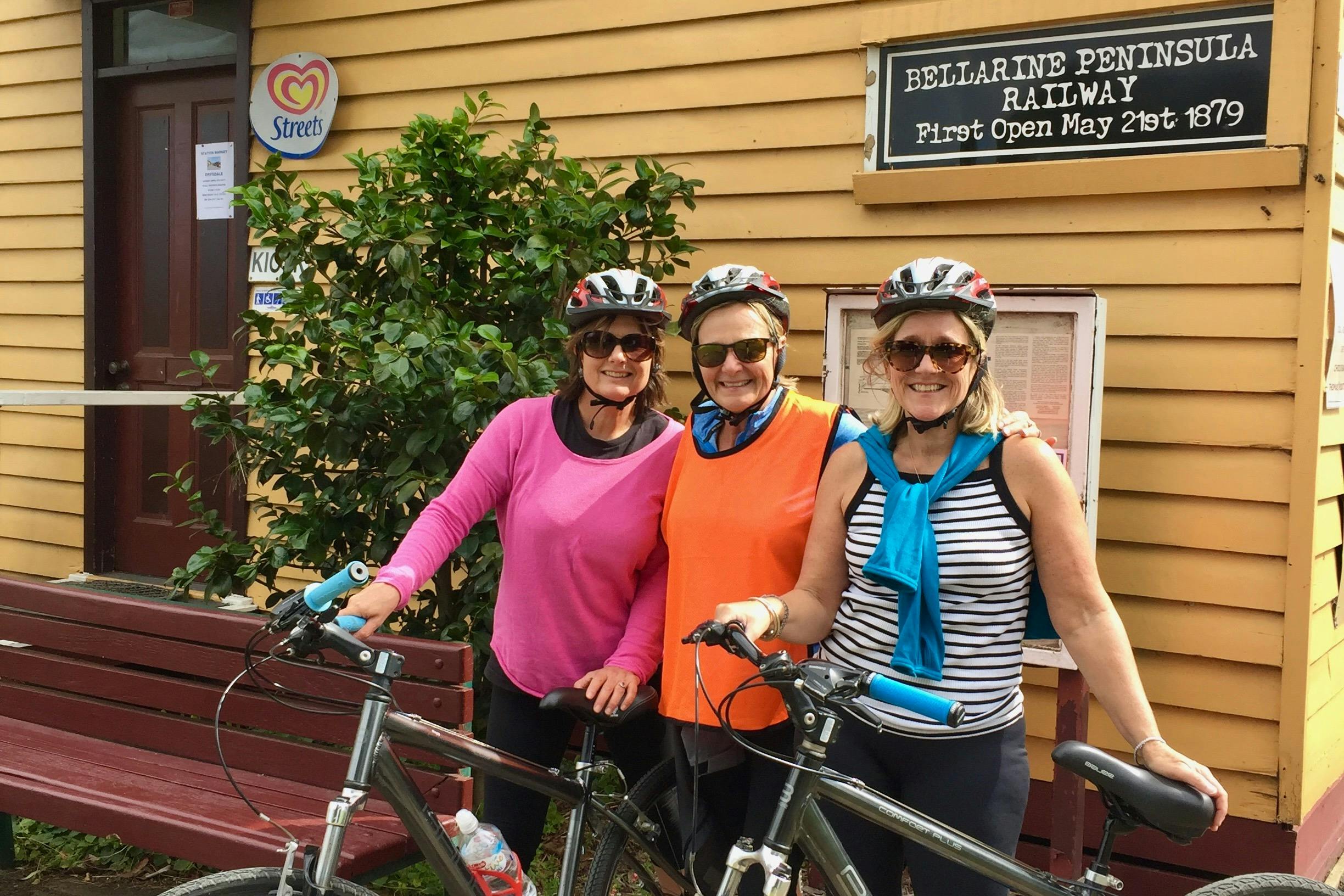 Cycling Bellarine Rail Trail