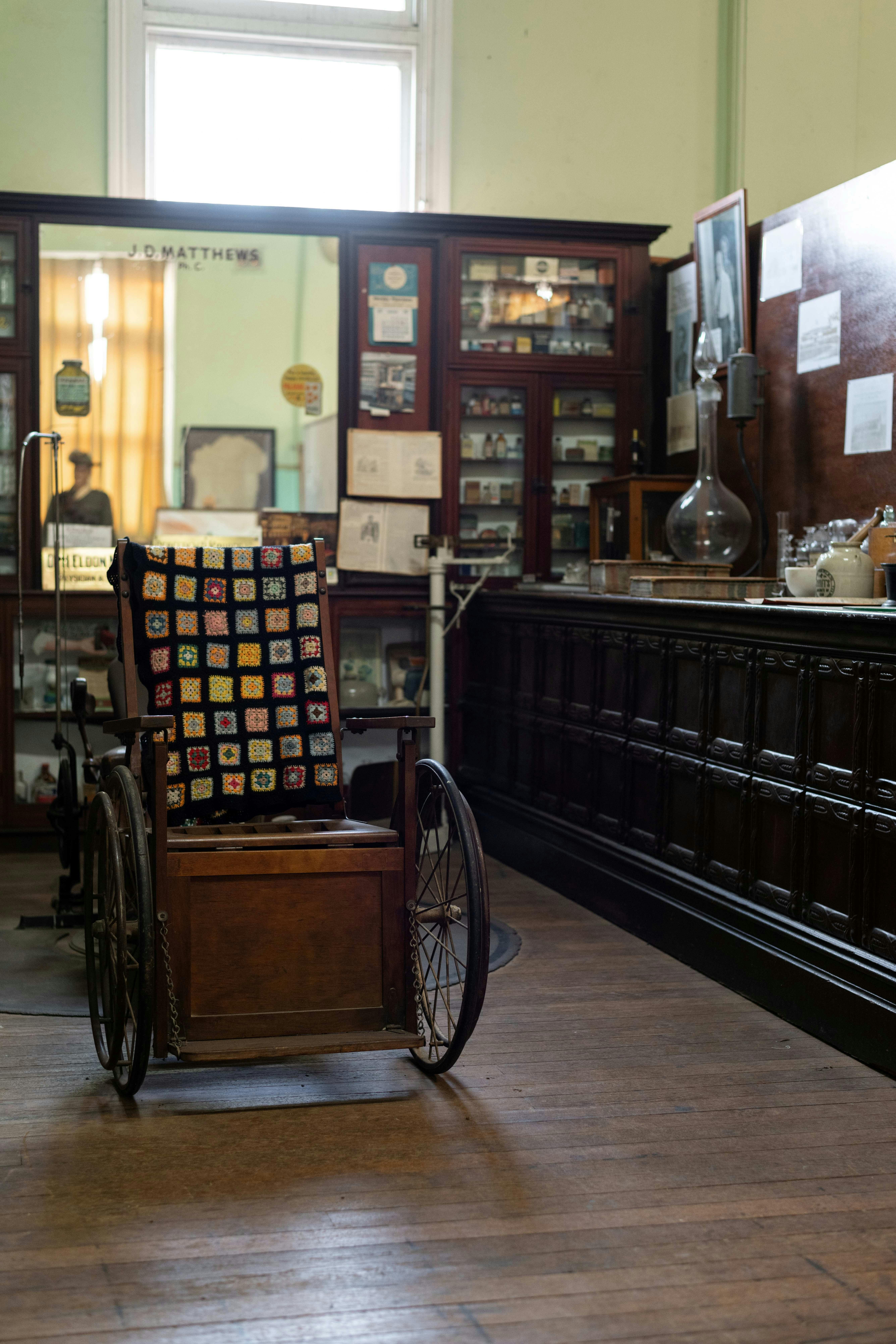 Inside the museum