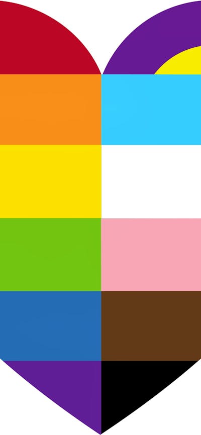 New Rainbow Heart SpringOUT logo