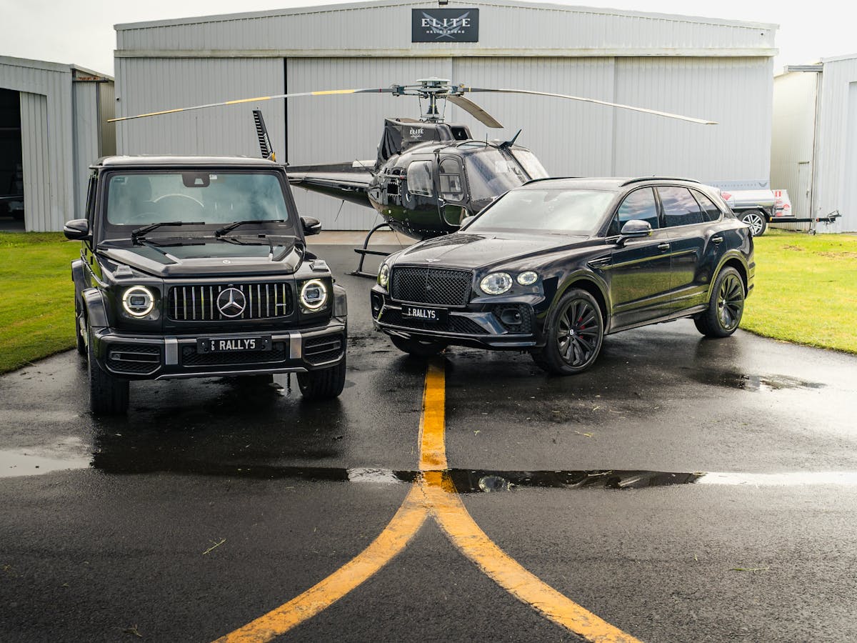 Book helicopter and vehicles!
