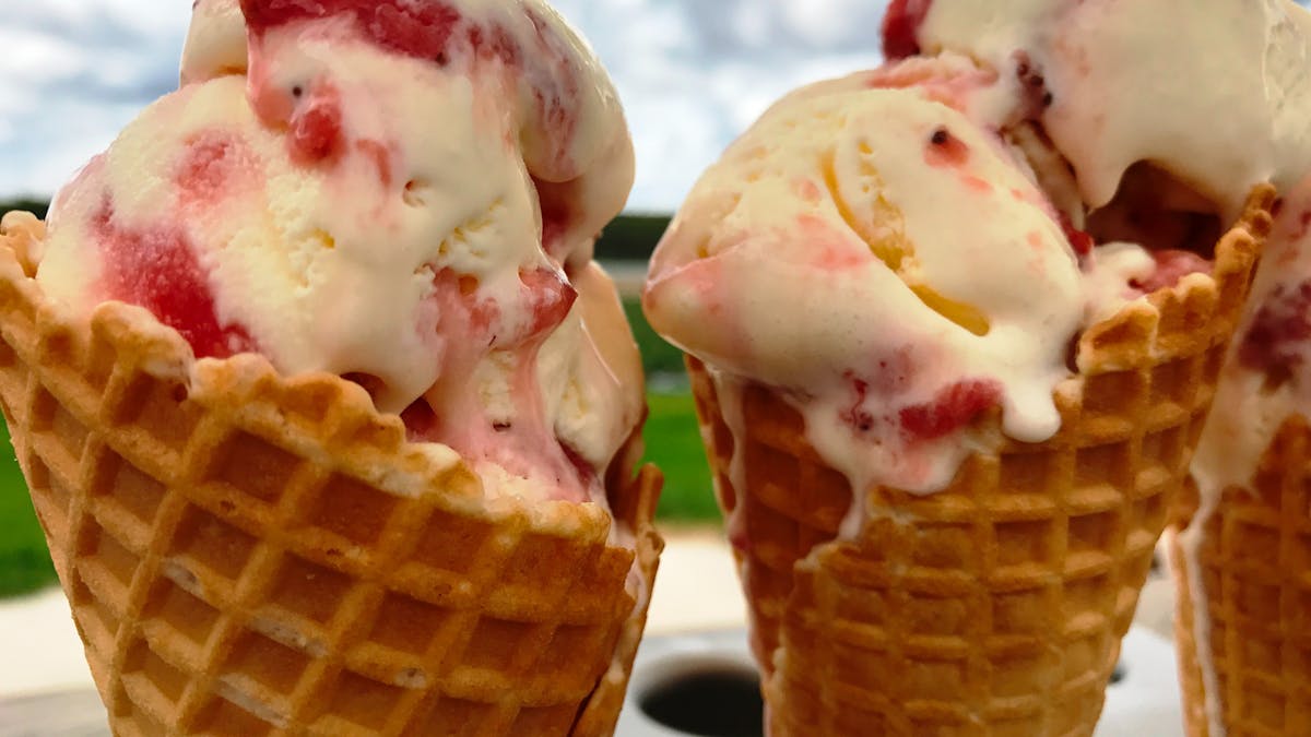 Ashbern Farms Strawberry Ice Creams