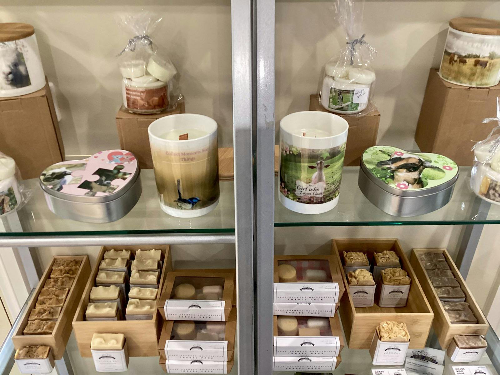 candles and soaps