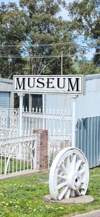 Museum sign
