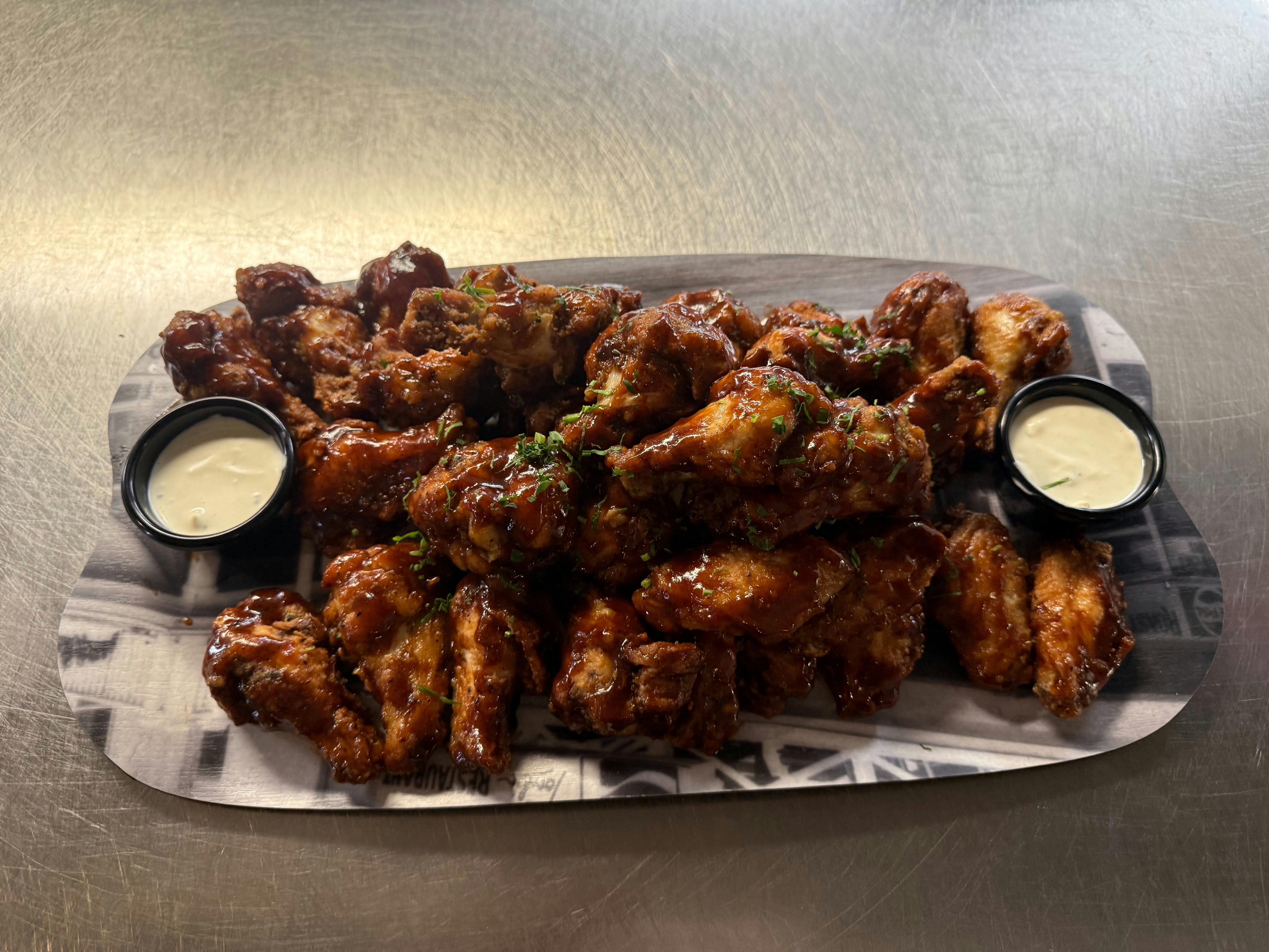 50c Wings on Wednesdays!