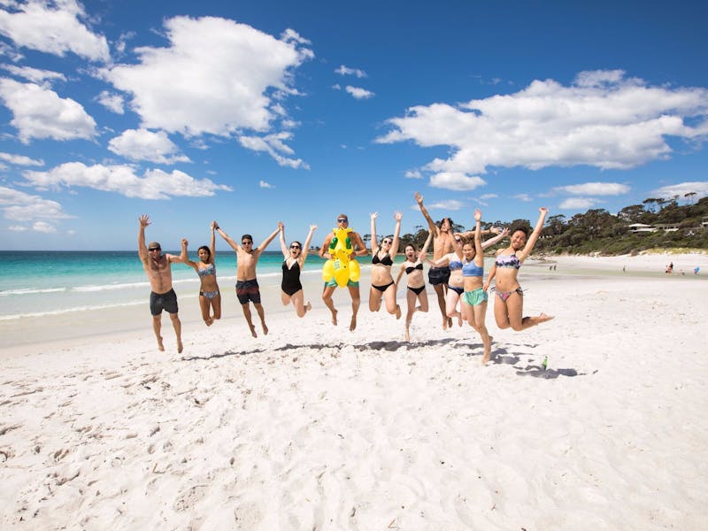 Bay of Fires Jump