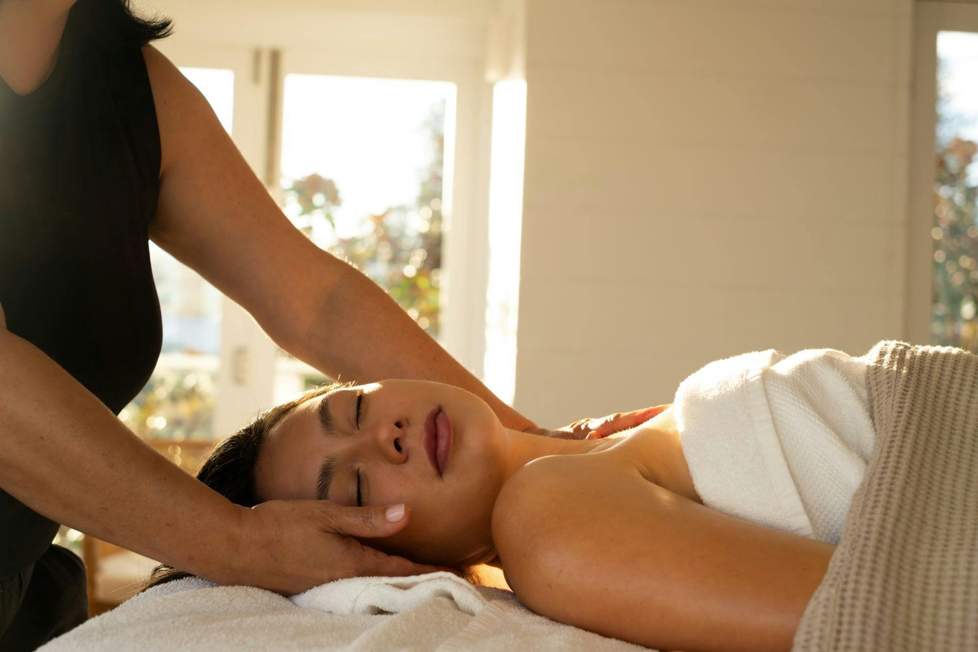 Mobile wellness massage for South Coast luxury homes