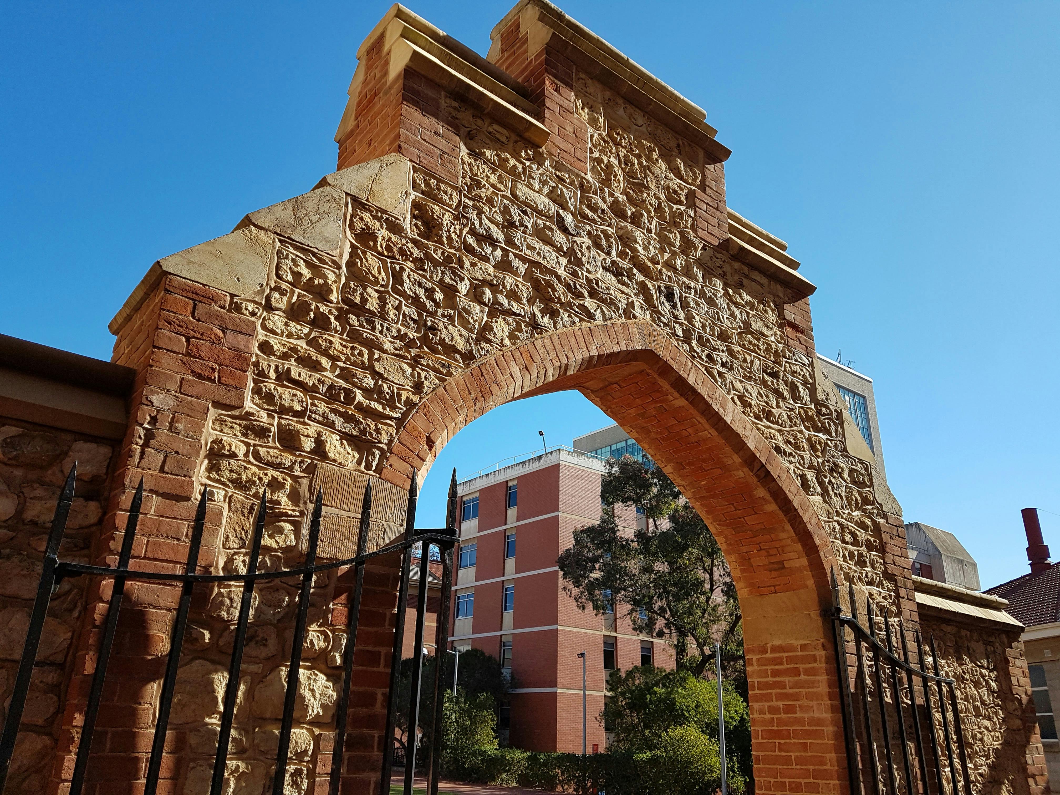 Arched Gateway to former Mounted Police Barracks Adelaide