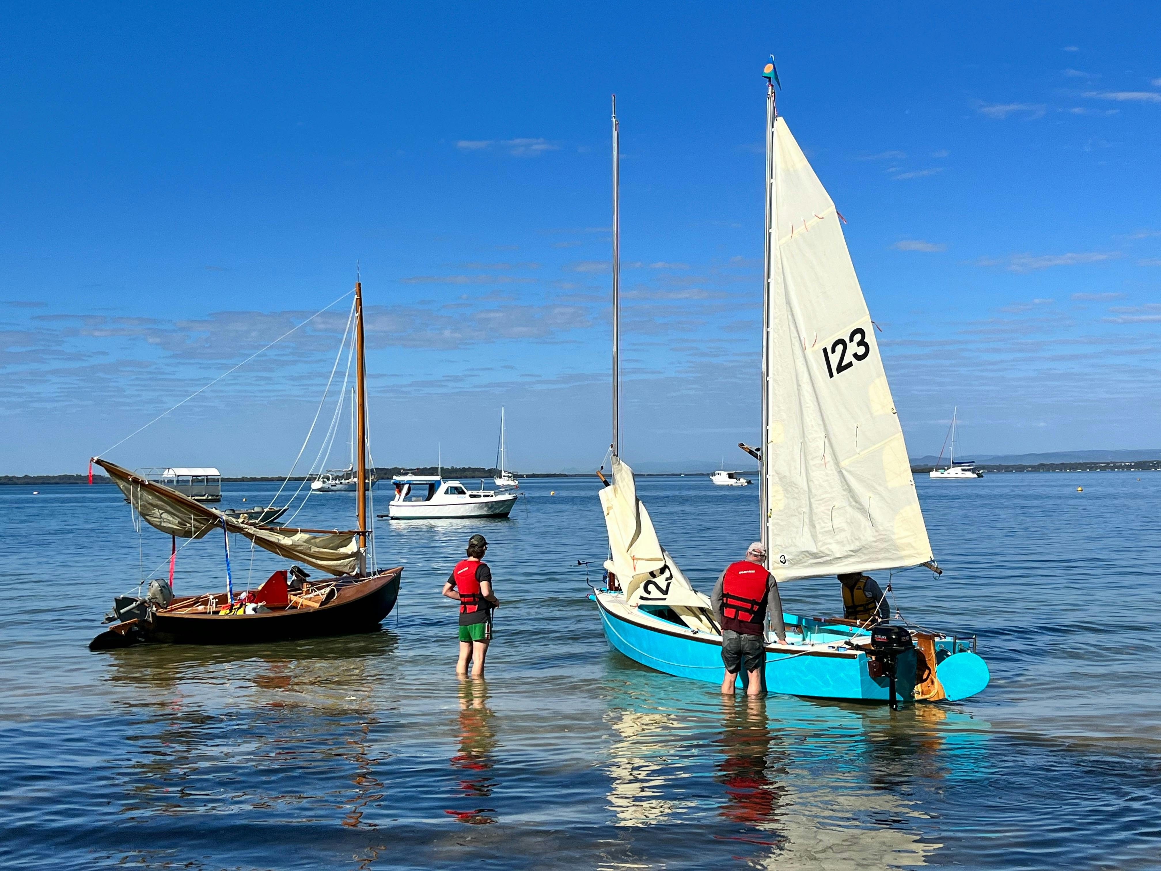 Coochiemudlo Island Flinders' Day Markets and re-enactment of Flinders' Landing