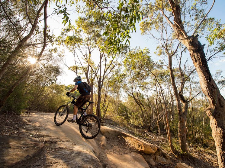 Mountain biking