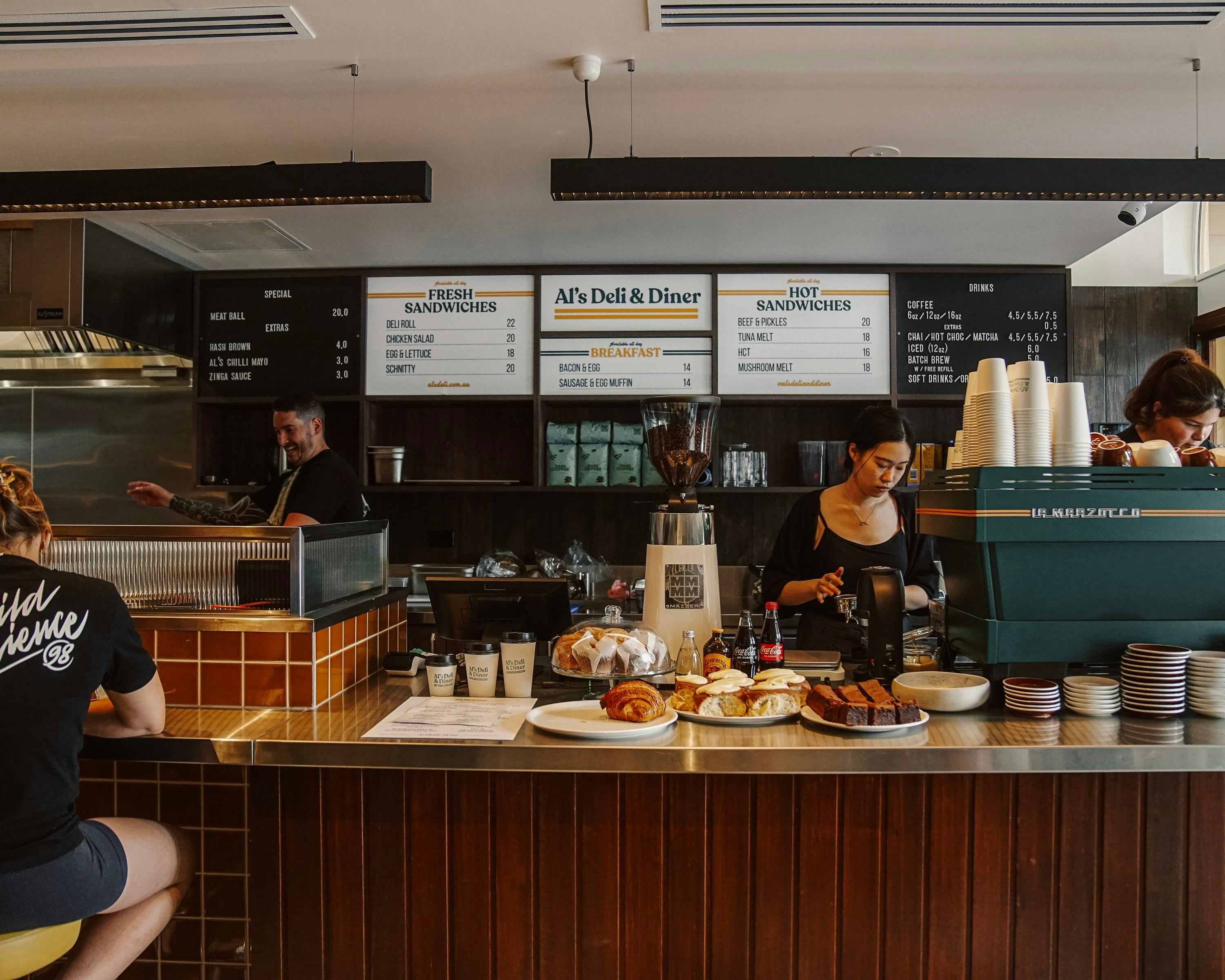 Al's Deli and Diner Menu