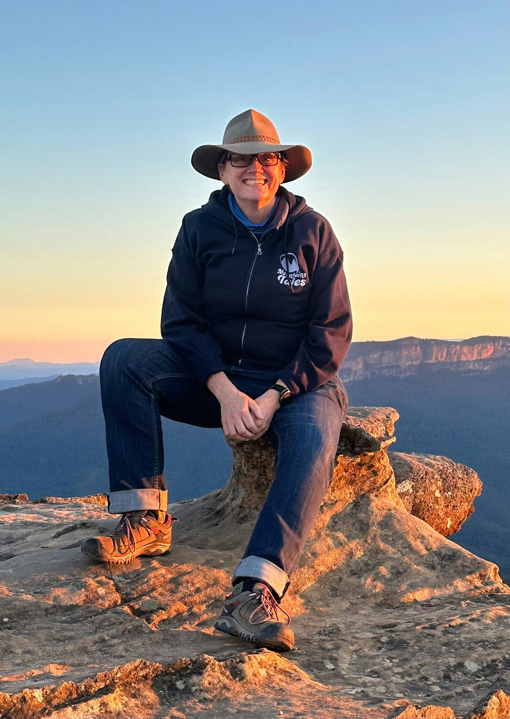 Ihre Reiseleiterin Sue ist eine Einheimische aus den Blue Mountains und kann Ihnen die schönsten Seiten der Blue Mountains zeigen.