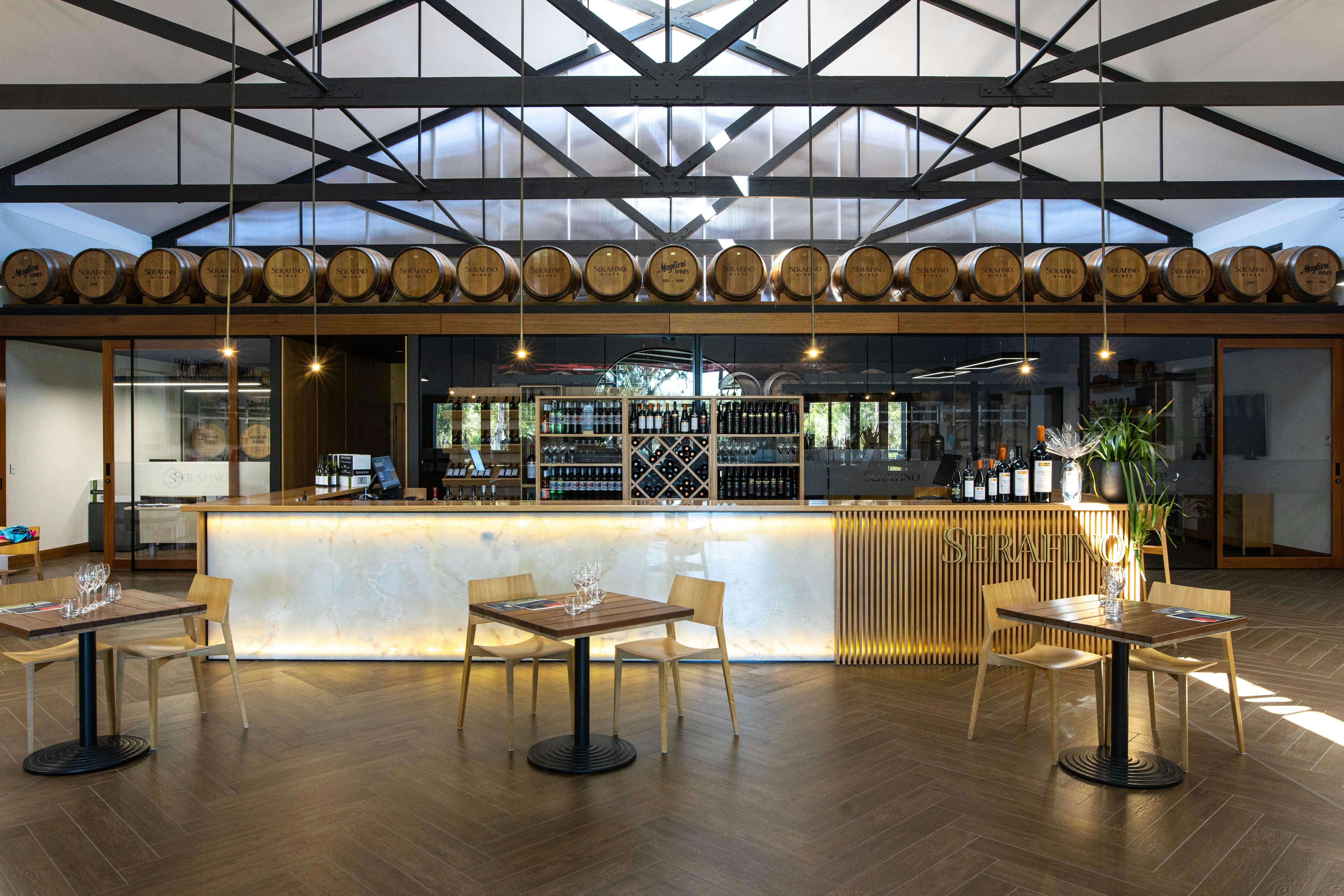 Serafino Cellar Door Tasting Flights
