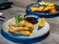 Salt & pepper squid dish at KOI Bar & Restaurant.