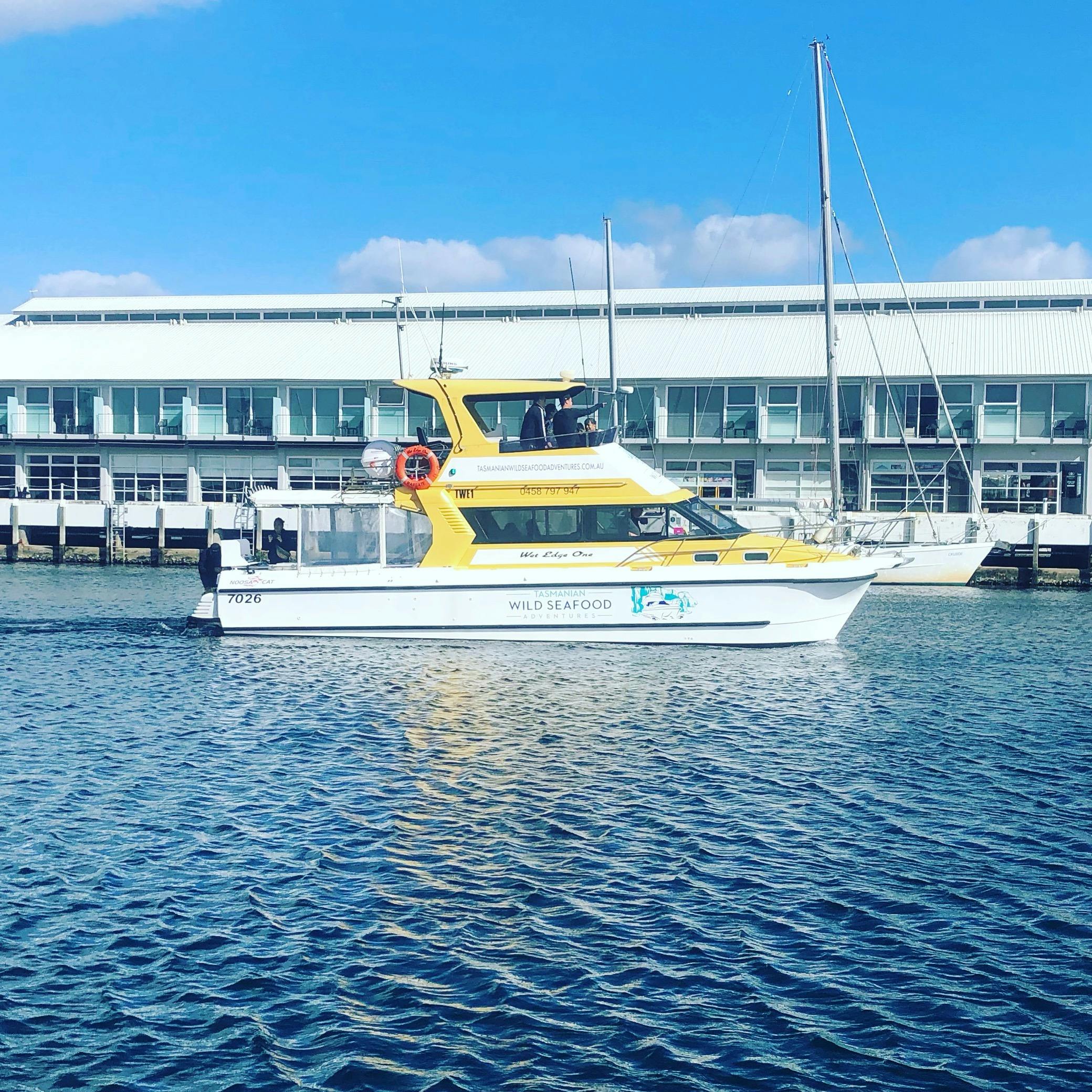 Tasmanian Wild Seafood Adventures Hobart Fishing Charter Full Day