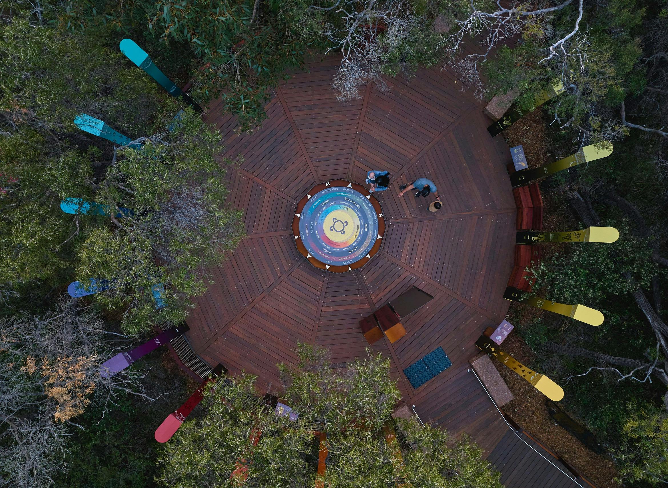 Aerial view of the Ngilgi Cave Ancient Lands Experience