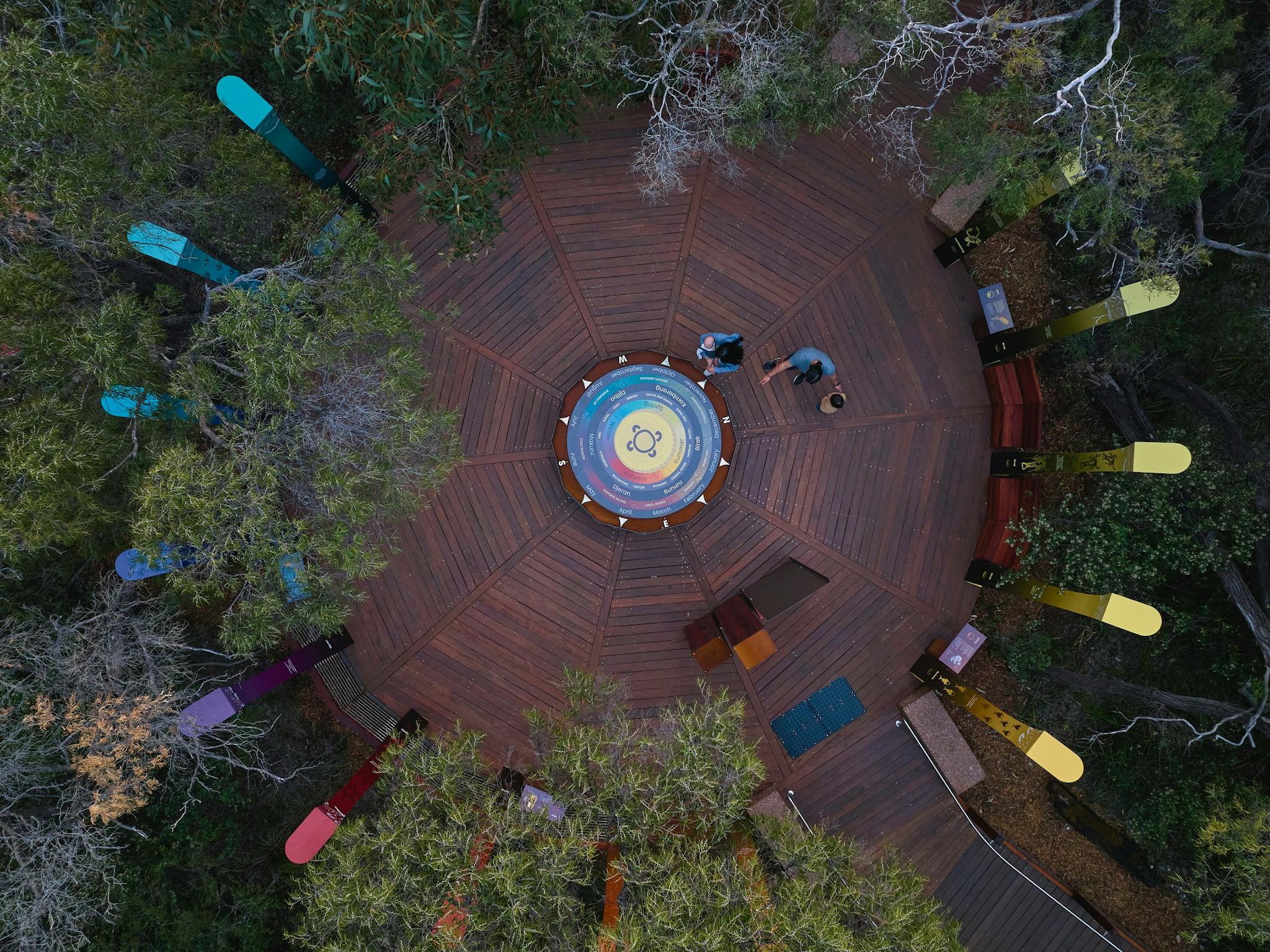 Aerial view of the Ngilgi Cave Ancient Lands Experience