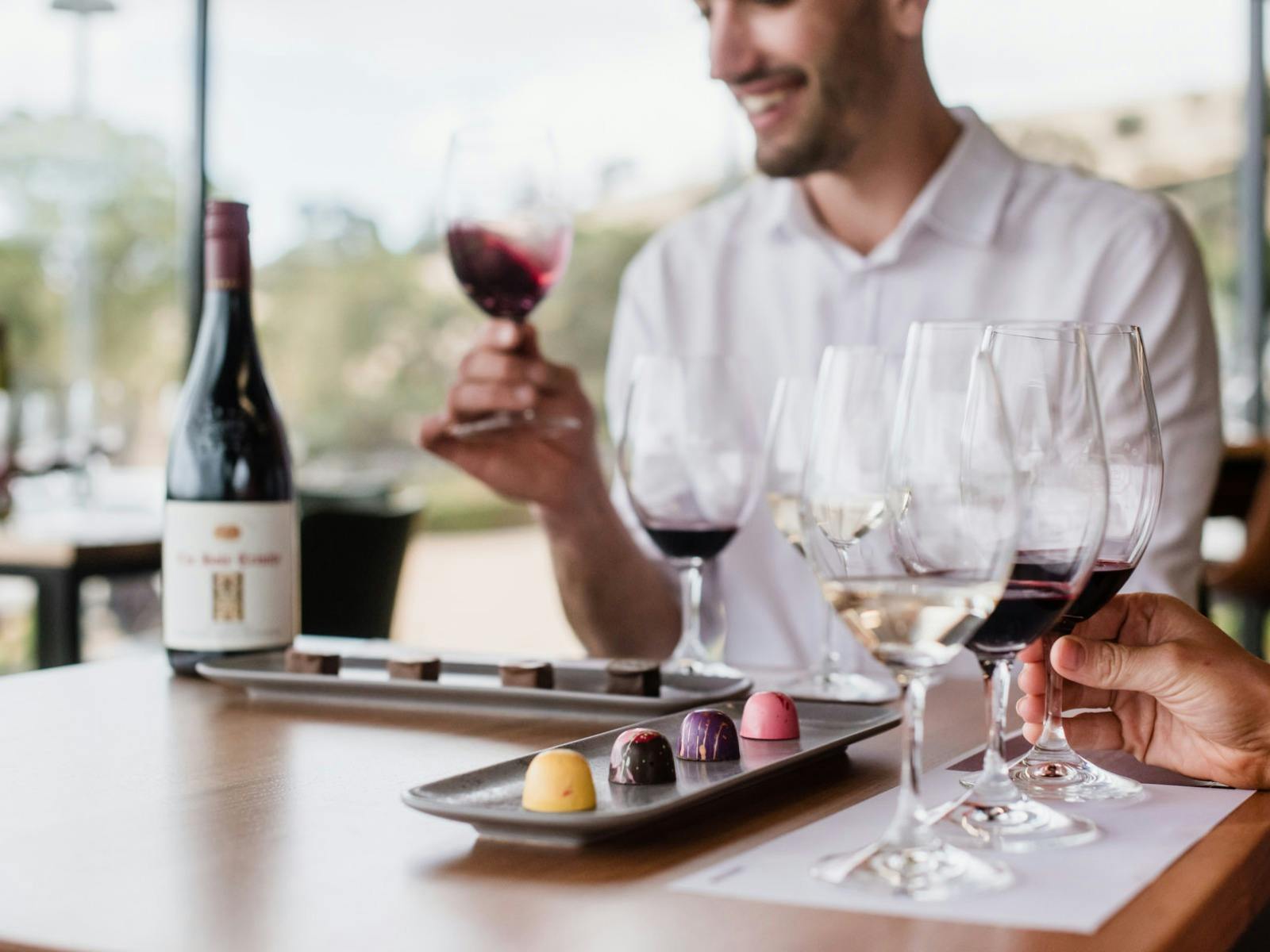 wine and chocolate