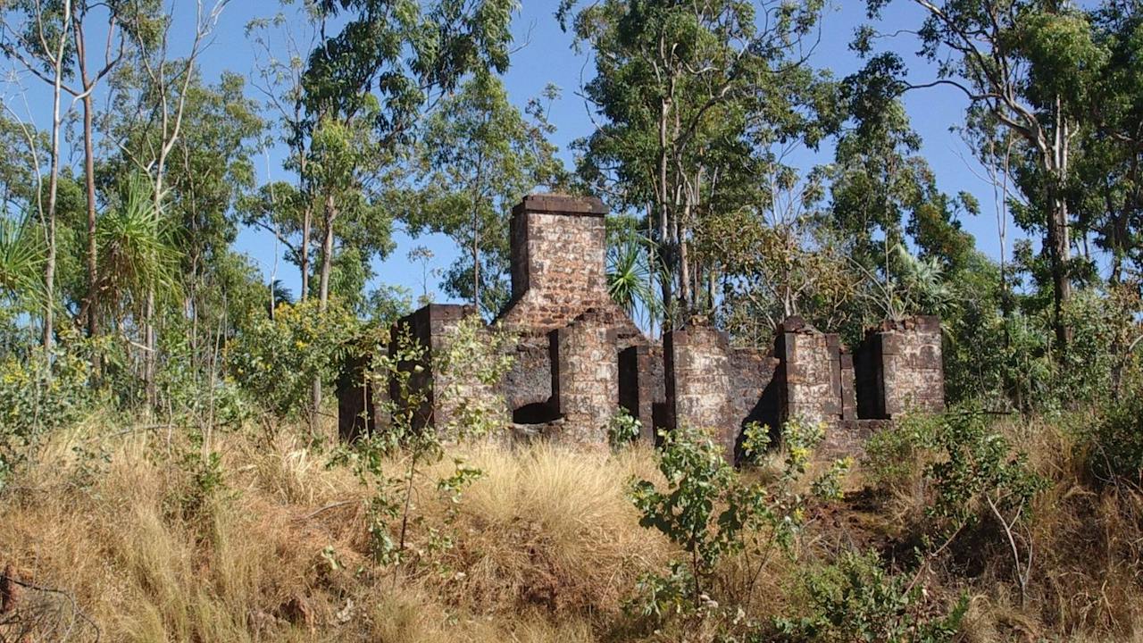 Victoria Settlement kitchen ruins