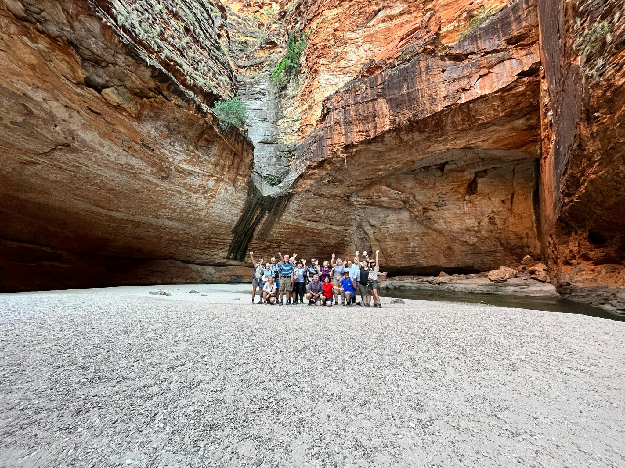 Catheral Gorge Group Photo
