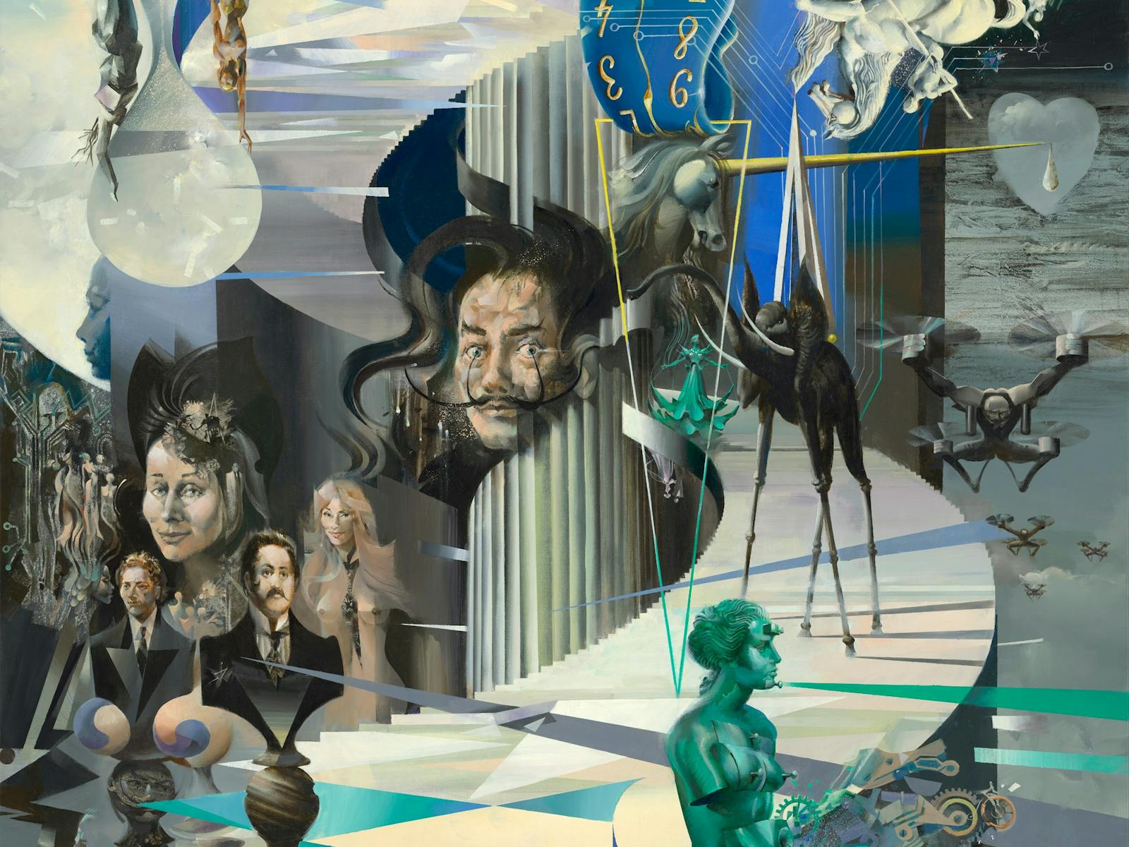 Charles Billich - Homage to Dali