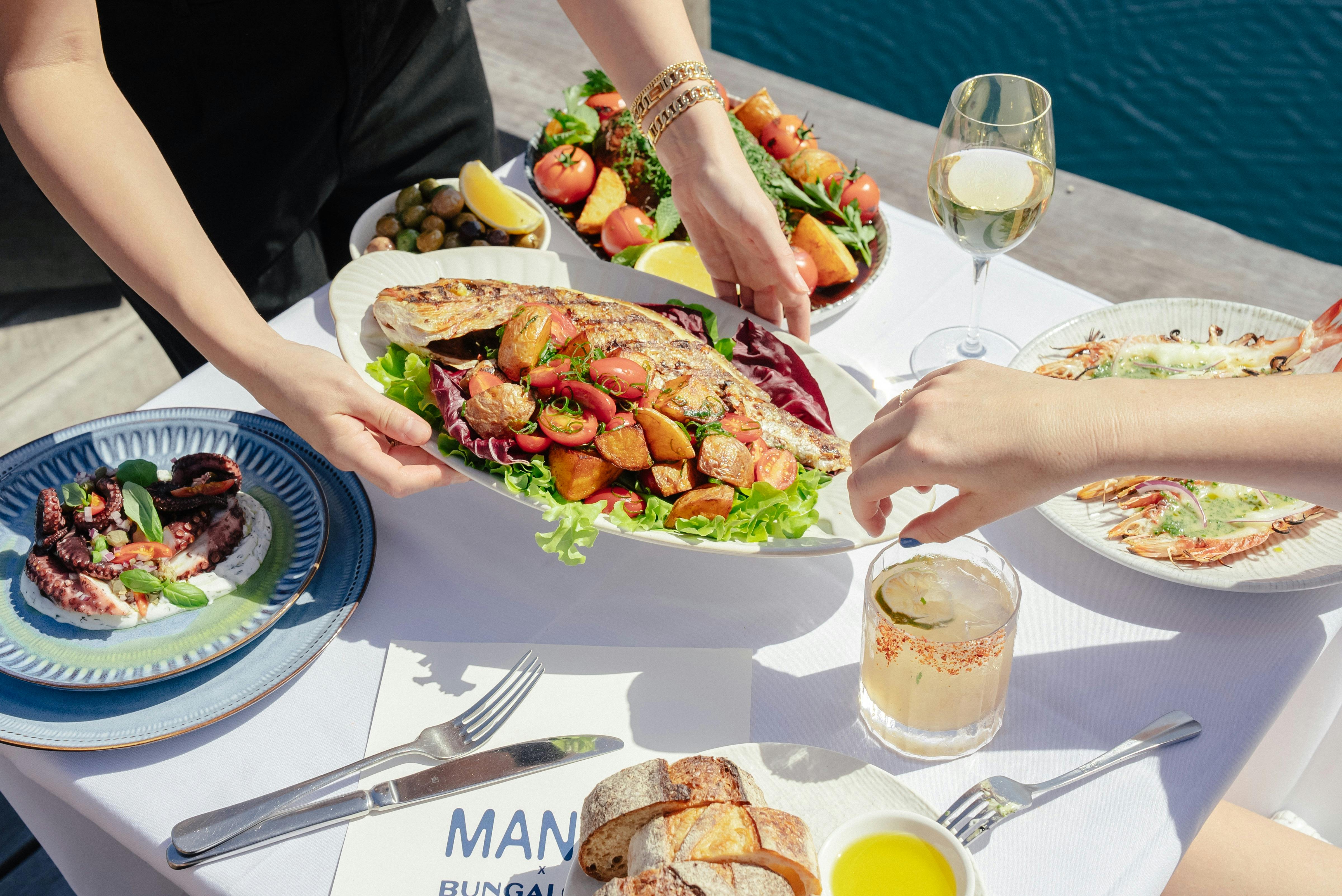Manta x Bungalow 7 – A Taste of Greece