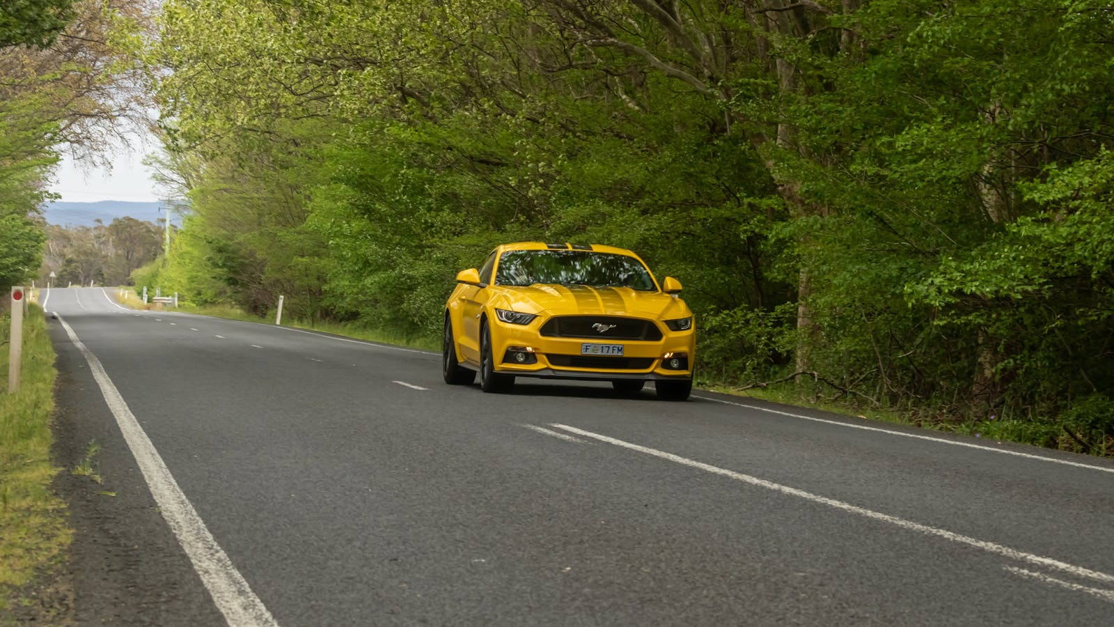 Mustang GT available for hire in Tasmania