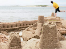 Kid's Sandcastle Competition