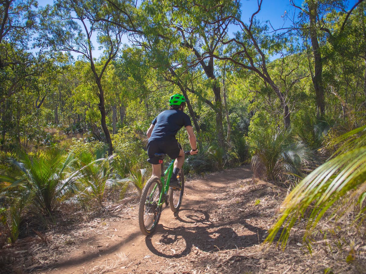 Mountain biking at First Turkey
