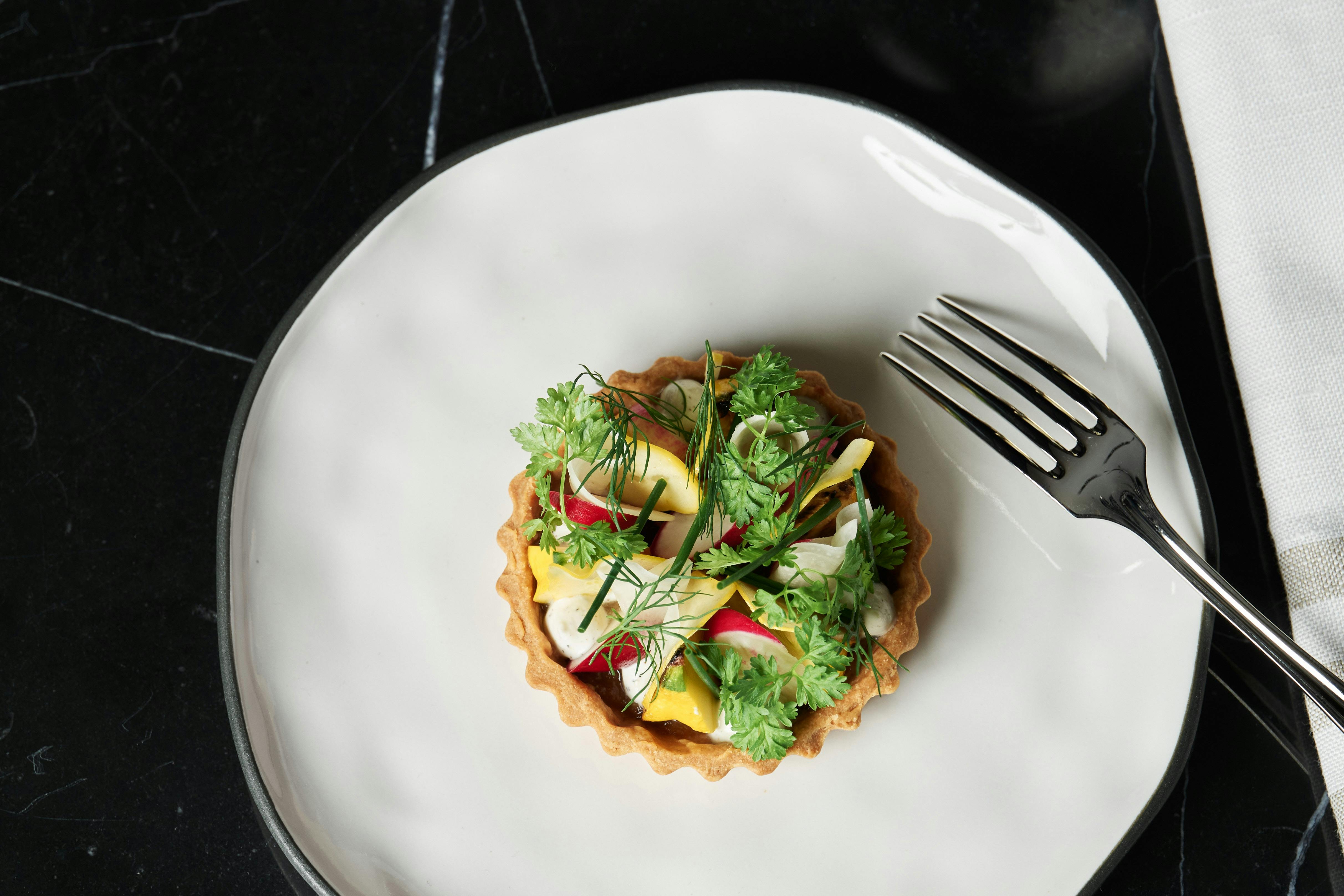 Brasserie 1930 Seasonal Vegetable Tart