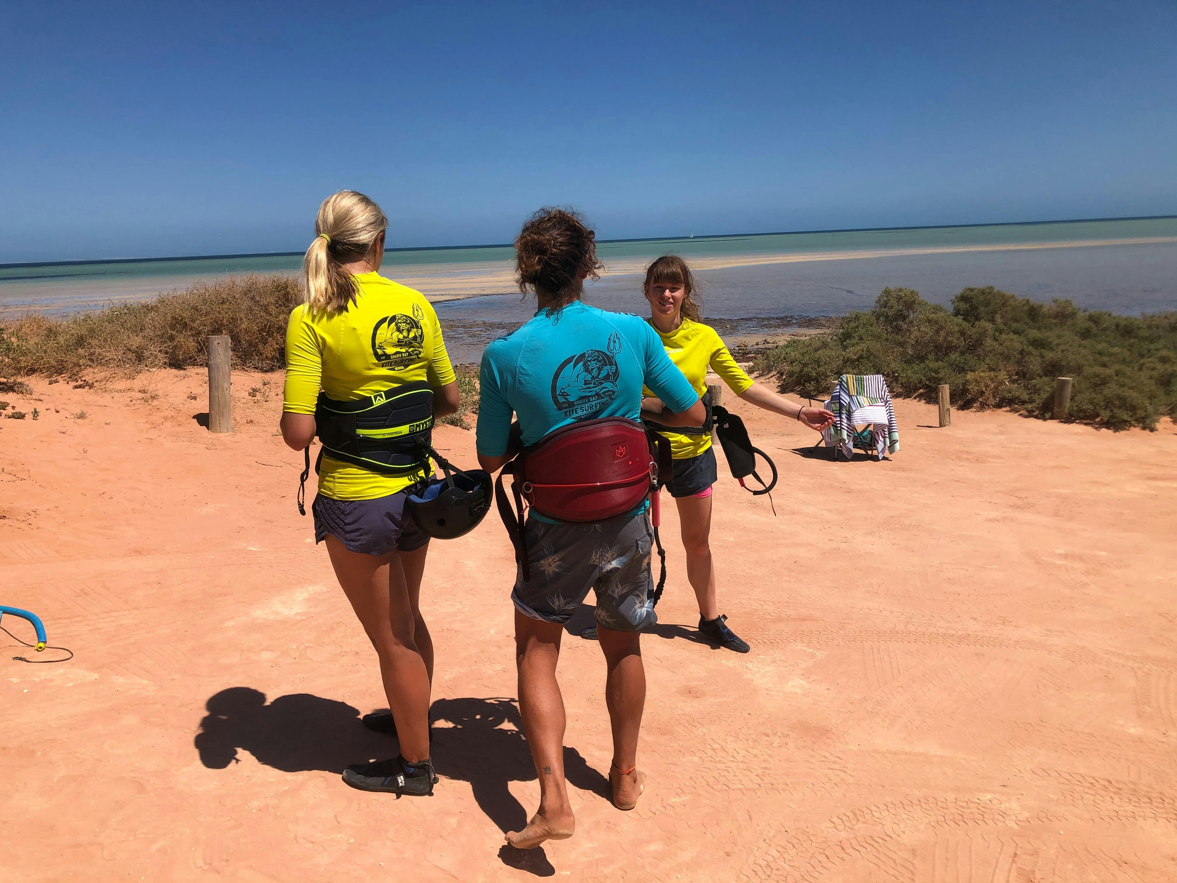 Shark Bay kitesurfing