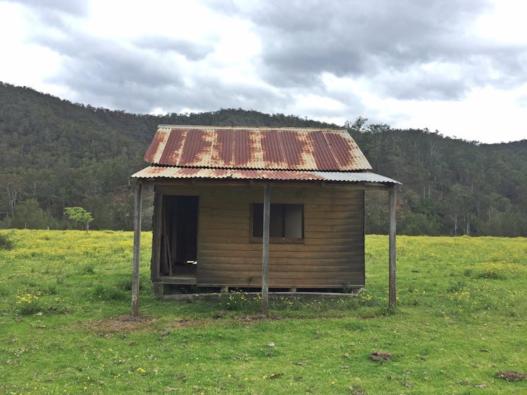 Old butcher store in Dalmorton