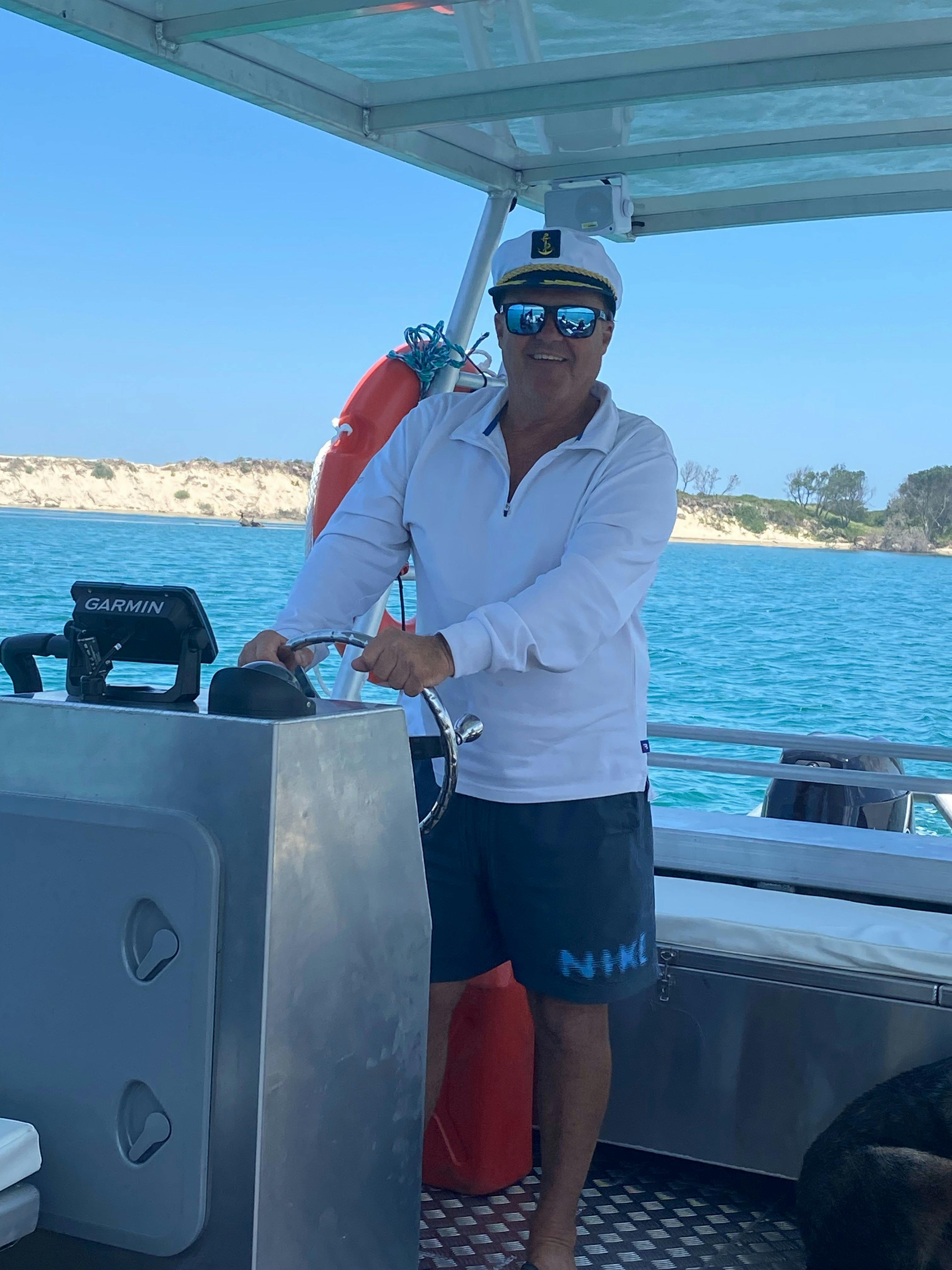 Customers enjoying the ride