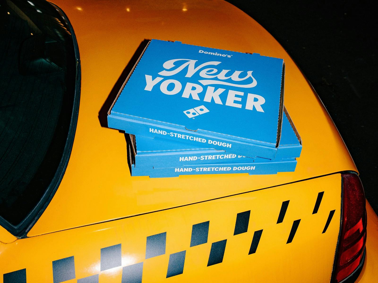NEW YORKER PIZZA ON CAB