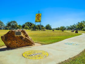 Emerald Centenary of Federation Mosaic Pathway