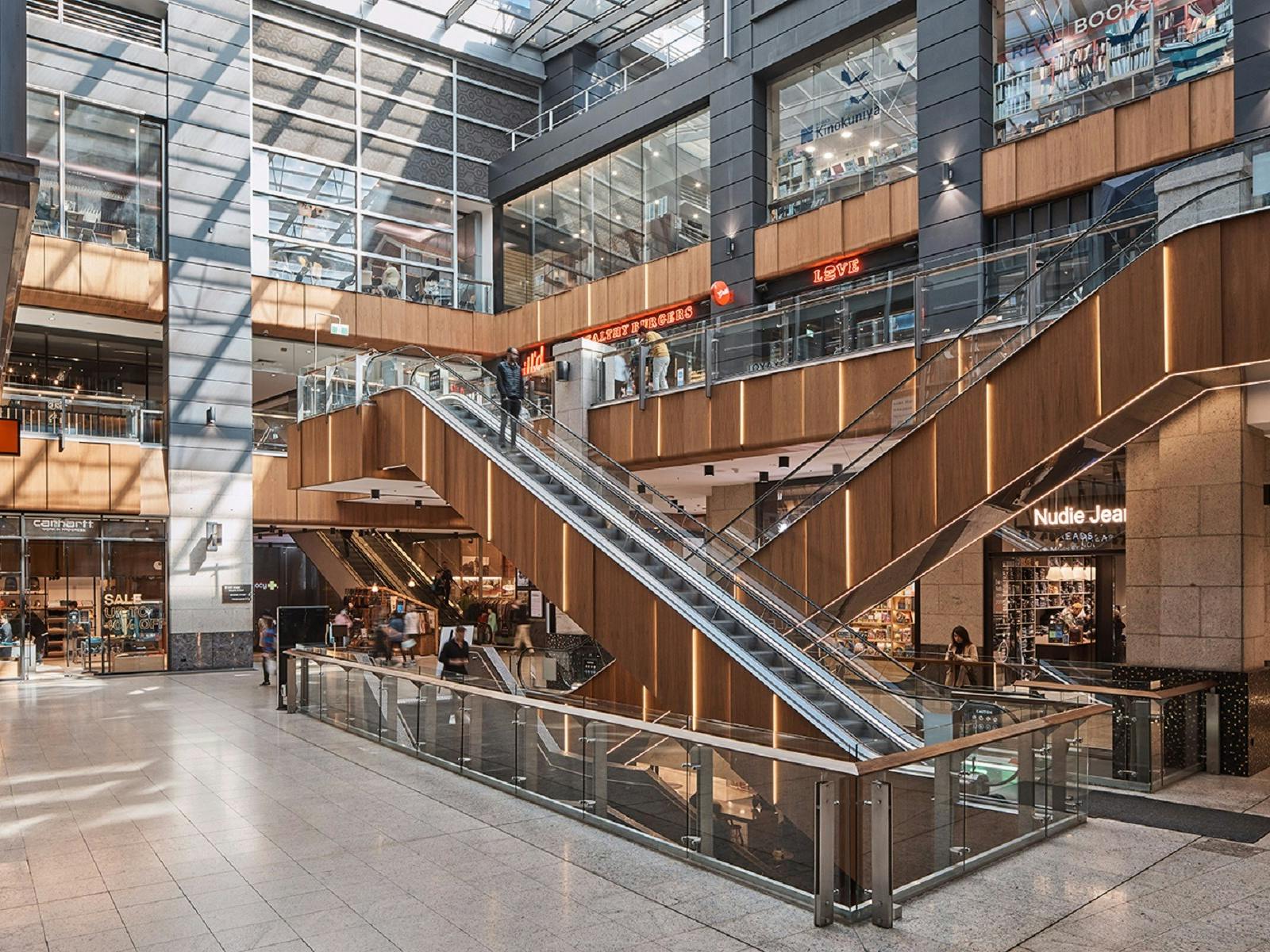 The Galeries inside view of main atrium