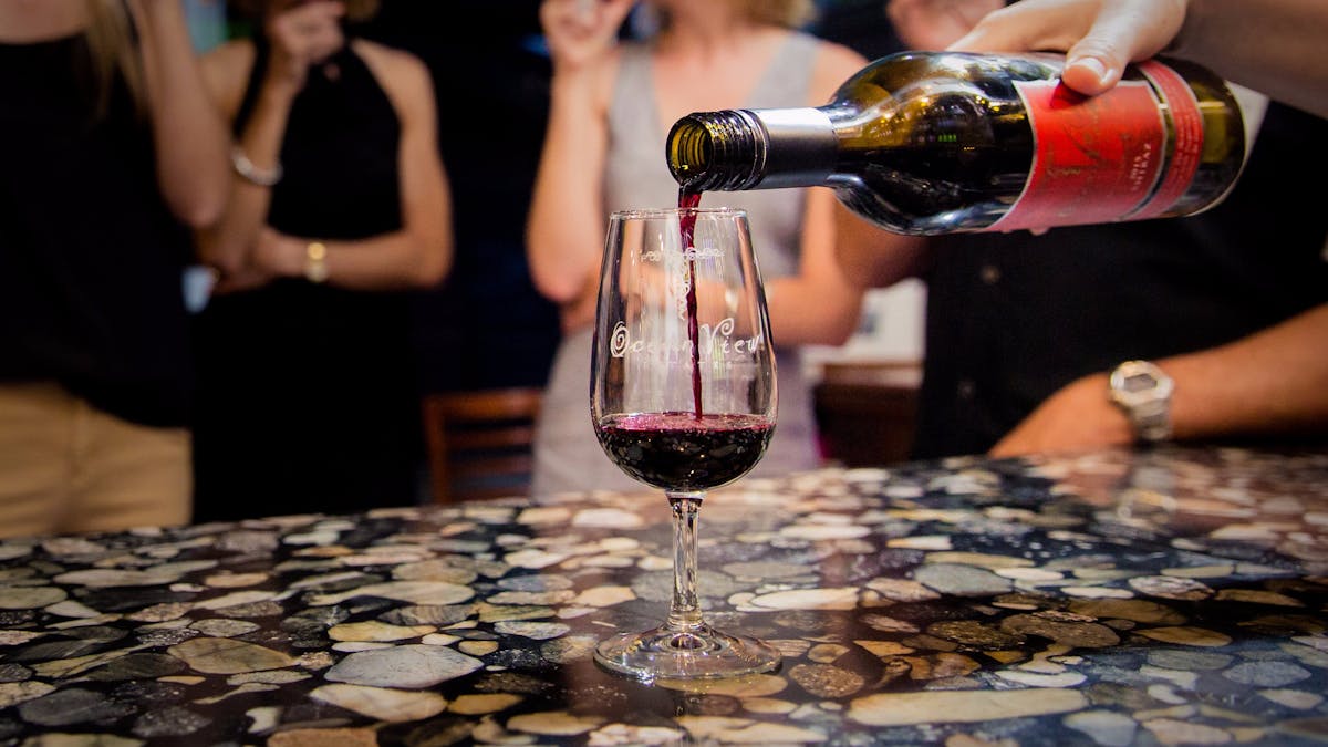 tasting in the cellar door