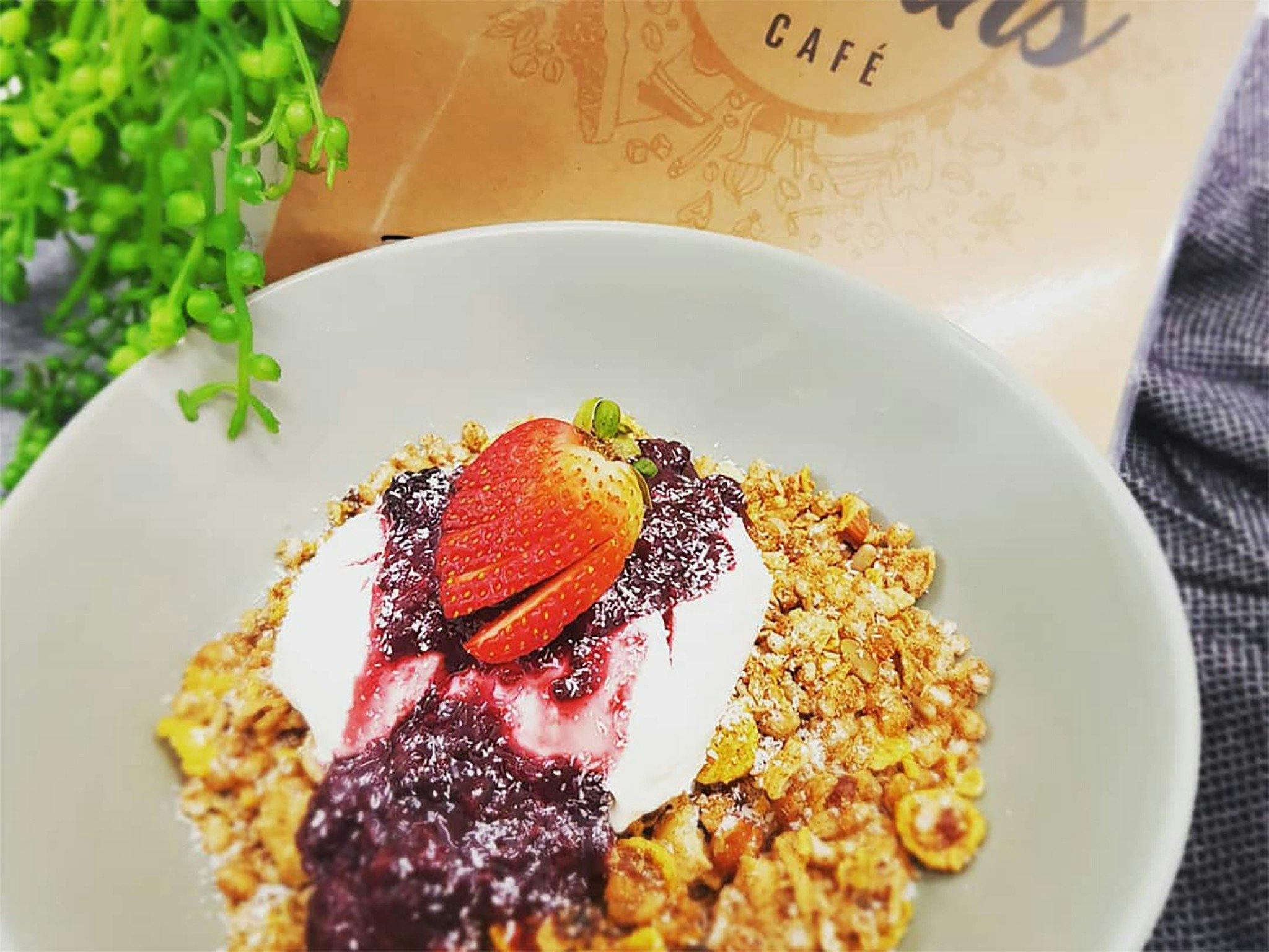 Fighter World Cafe Breakfast