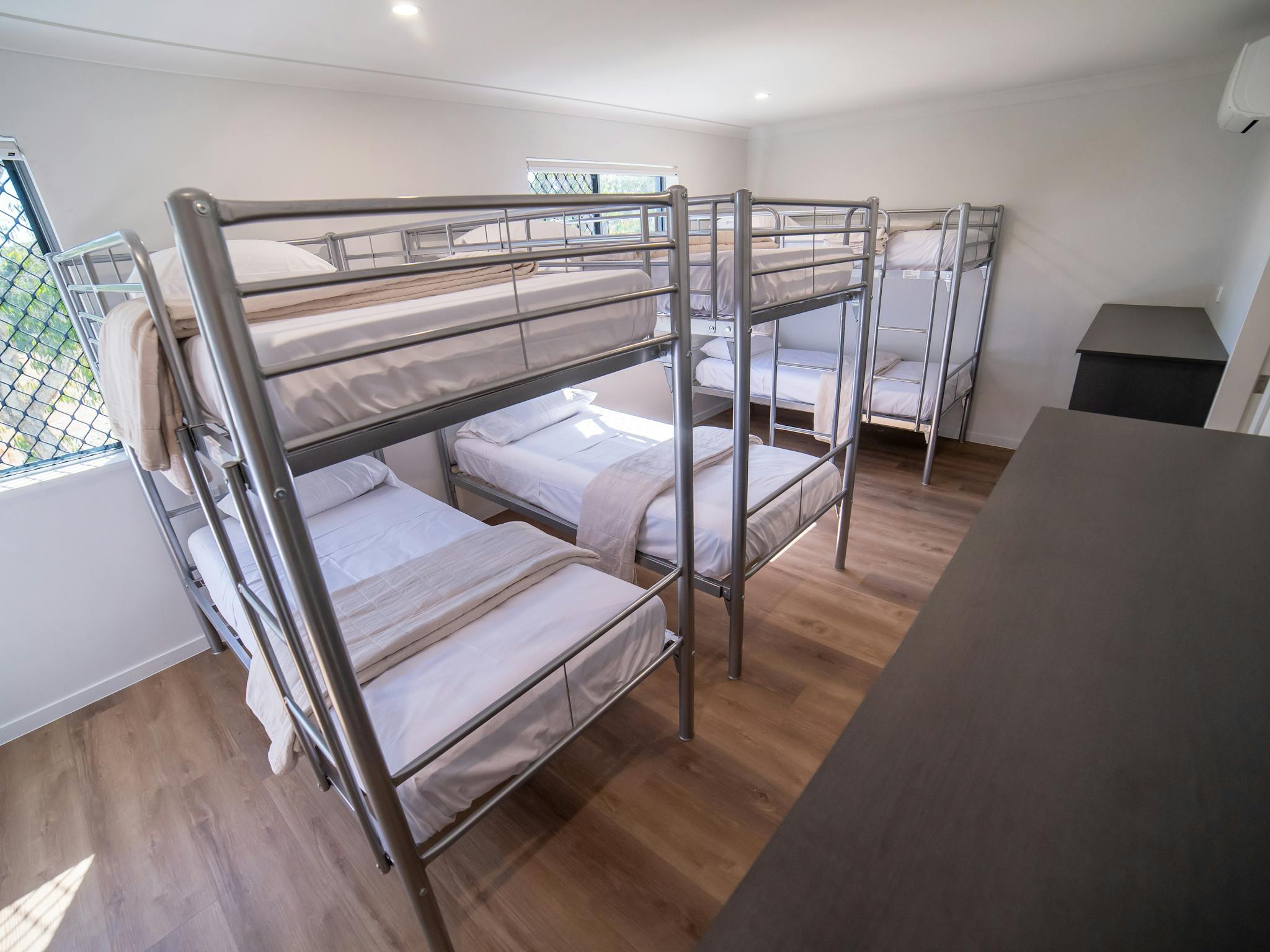 Shared Room with lockable lockers and bathroom Shared Room with lockable lockers and bathroom