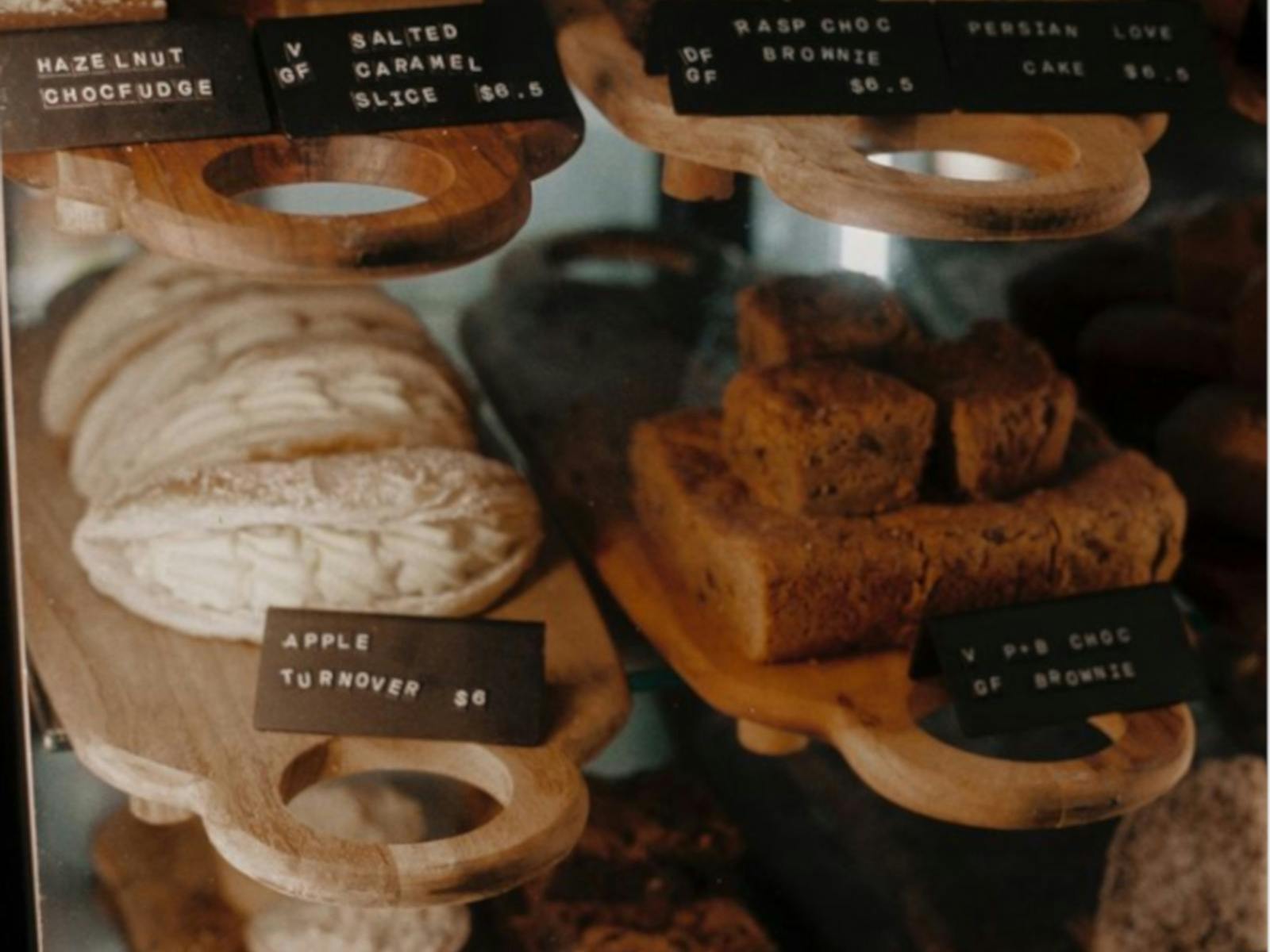 a cabinet full of tasty treats