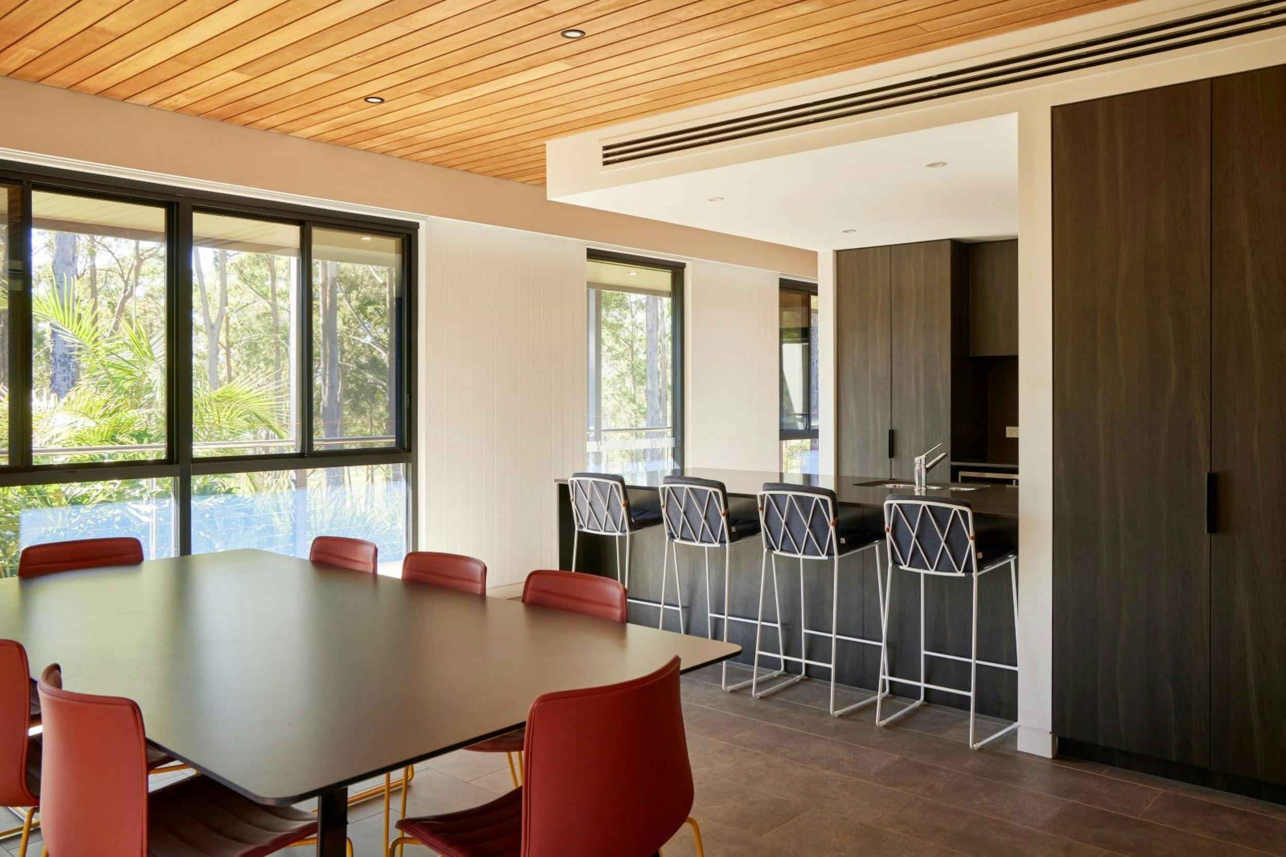 Willinga Park Pavilion dining kitchen