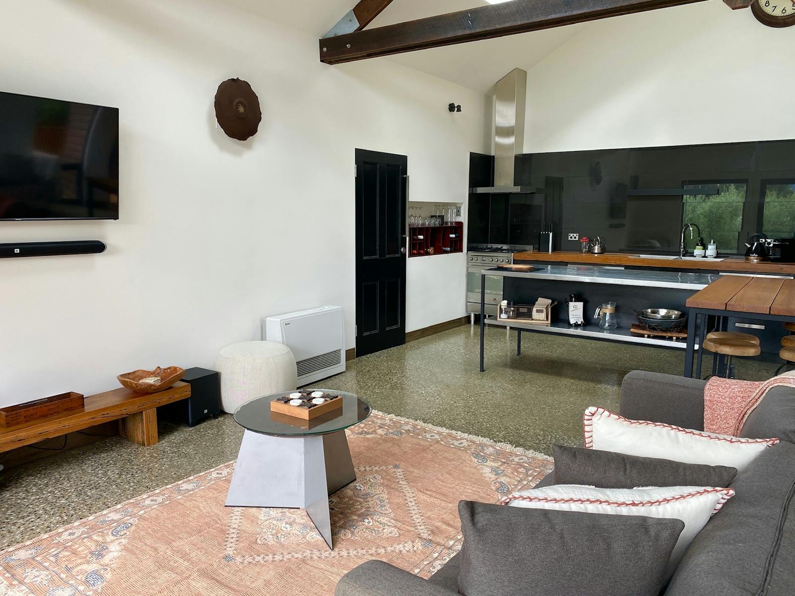 Living Room and Kitchen