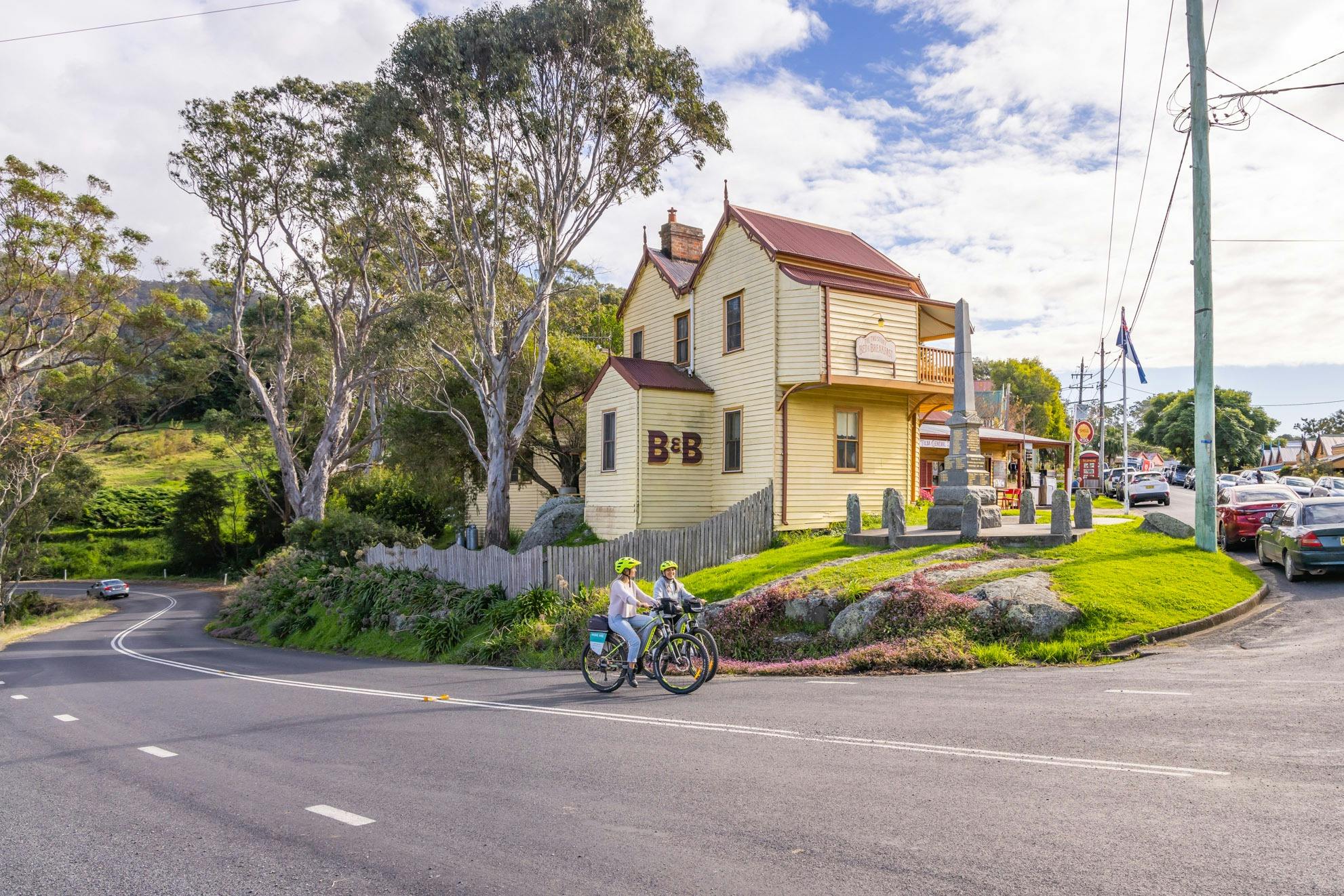Self Guided E-Bike Tour - Narooma to Tilba Valley Winery via Central Tilba & Mystery Bay