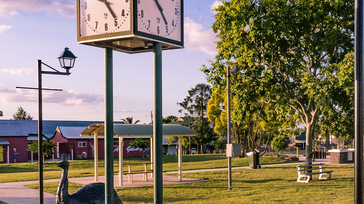 Town Clock Coronation Park
