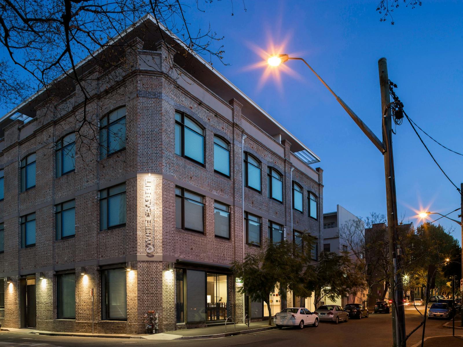 흰 토끼 갤러리 외관