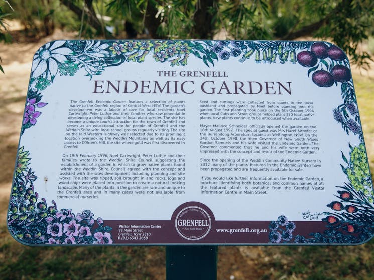 Endemic Garden, Grenfell NSW