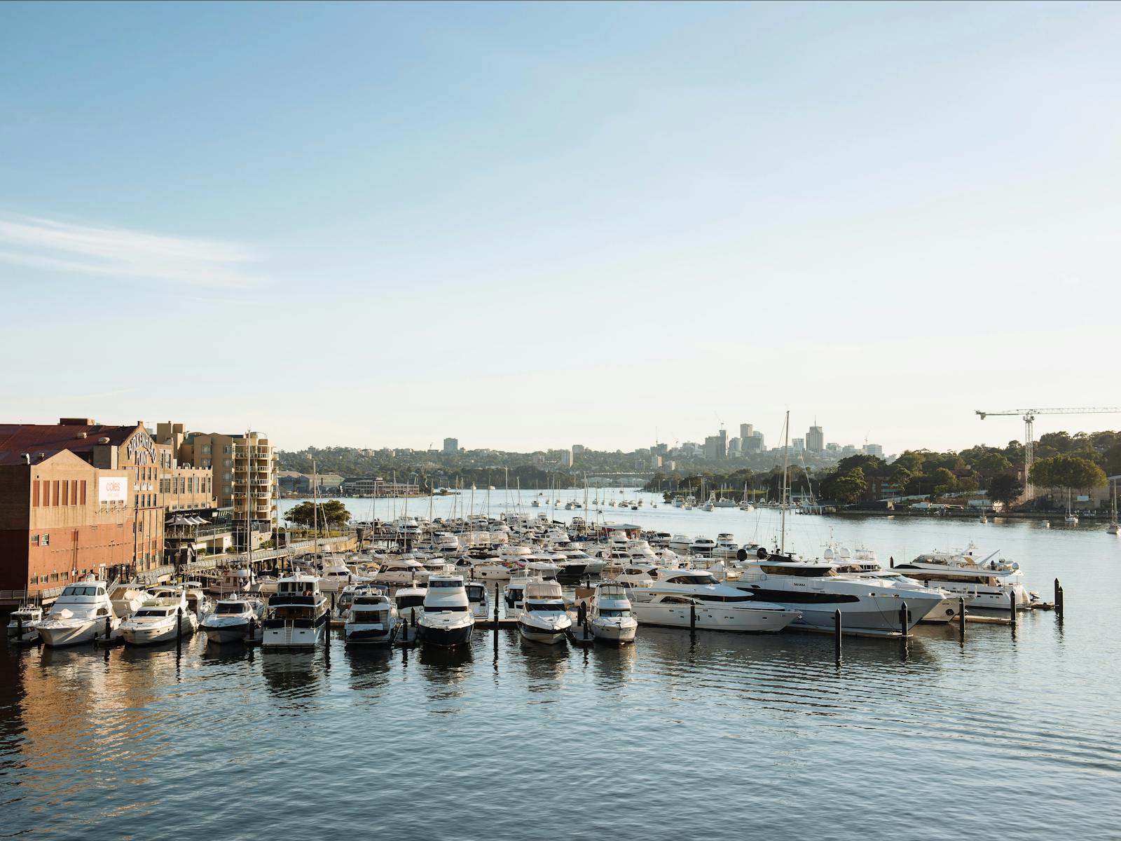 Birkenhead Point Brand Outlet located on Sydney Harbour.