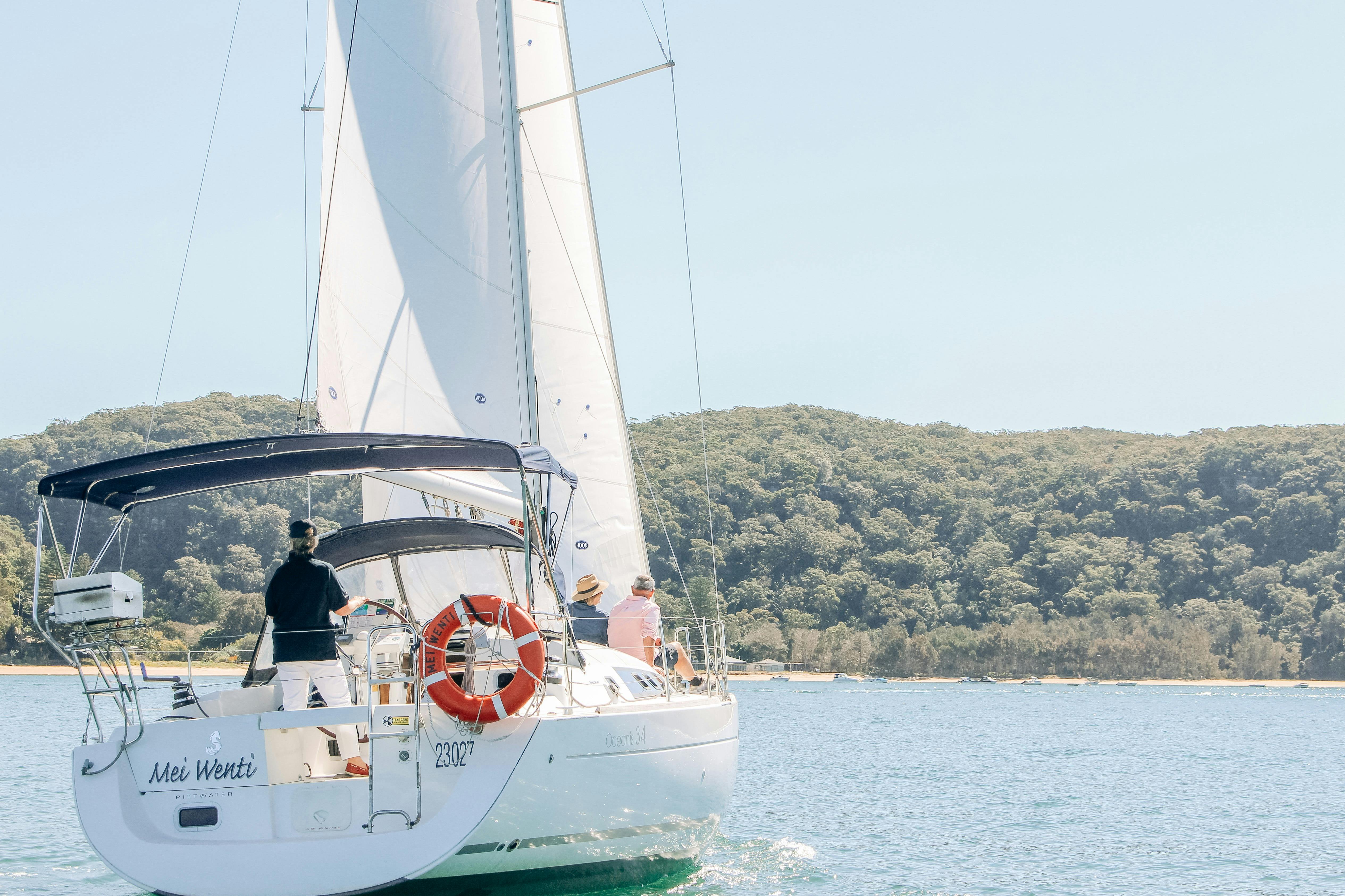 Beneteau Yacht on Pittwater
